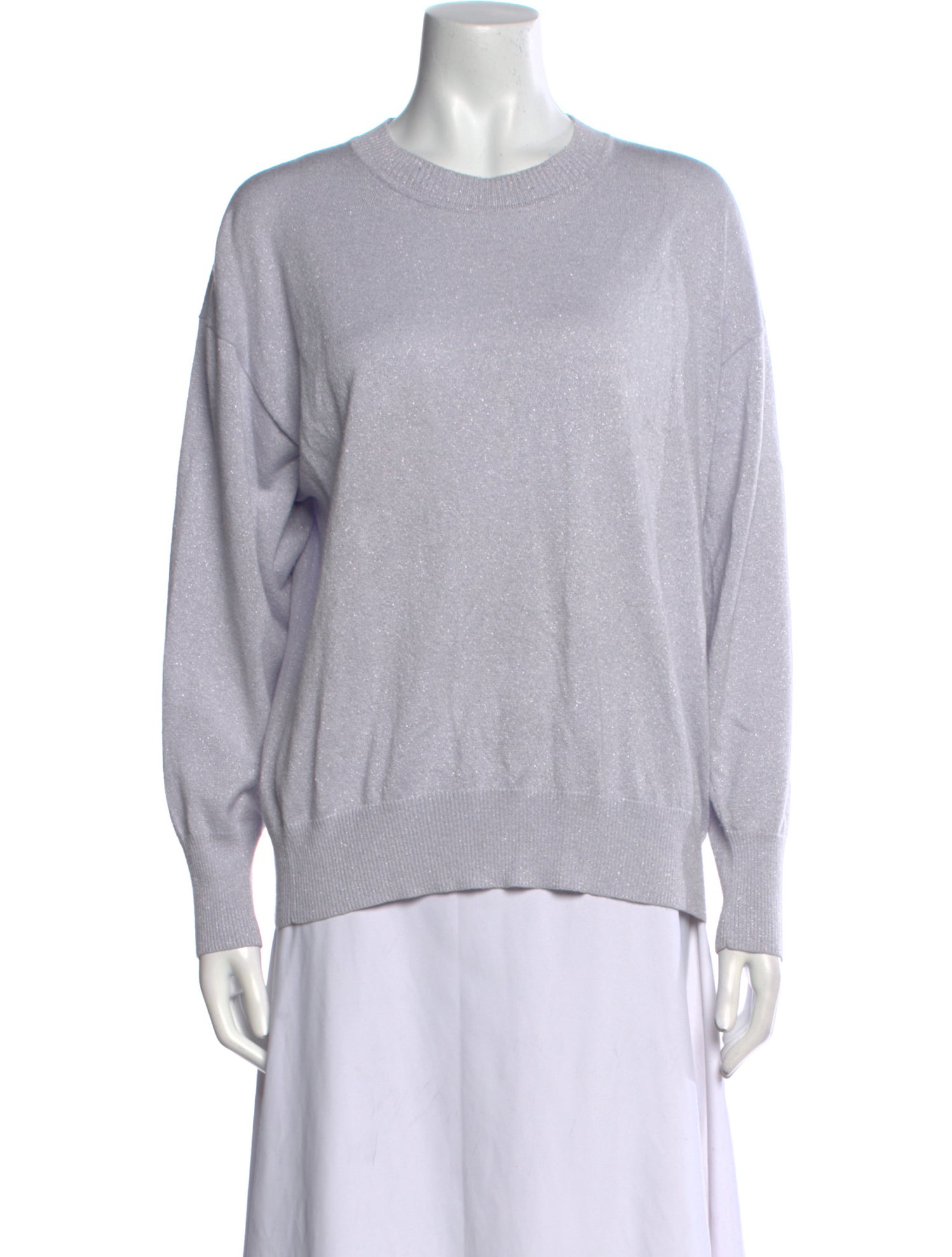 St. John Crew Neck Long Sleeve Sweatshirt