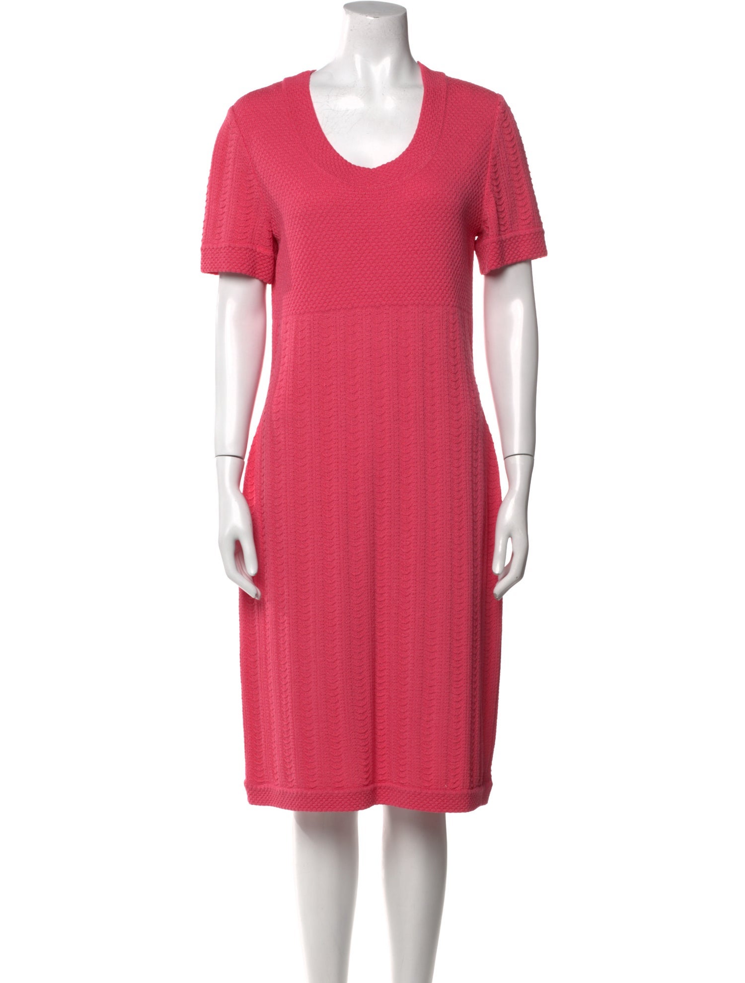 St. John Wool Knee-Length Dress