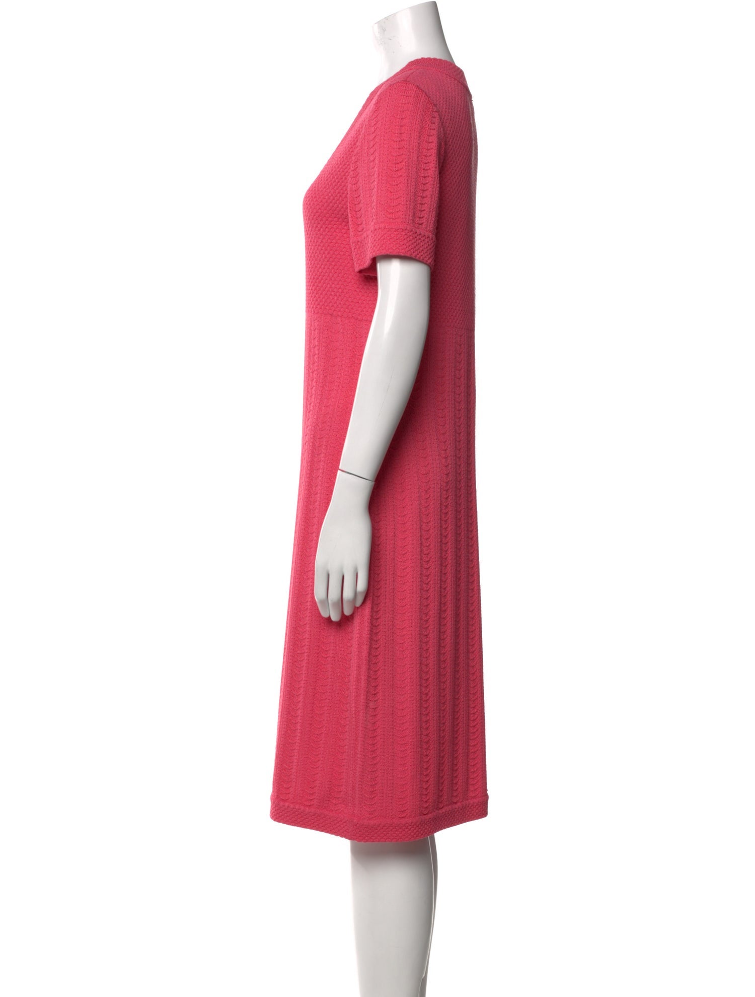 St. John Wool Knee-Length Dress