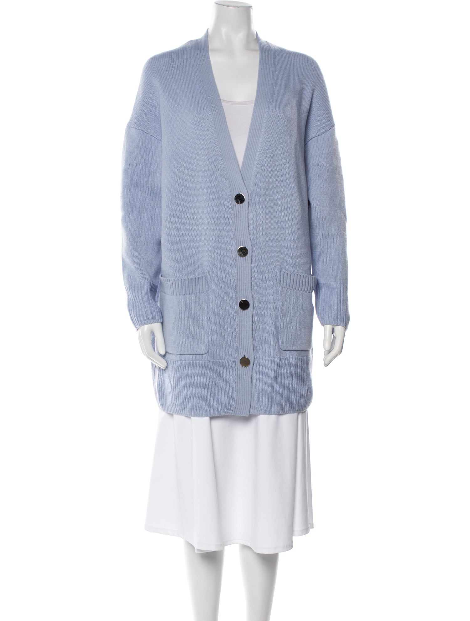 St. John Cashmere V-Neck Sweater w/ Tags