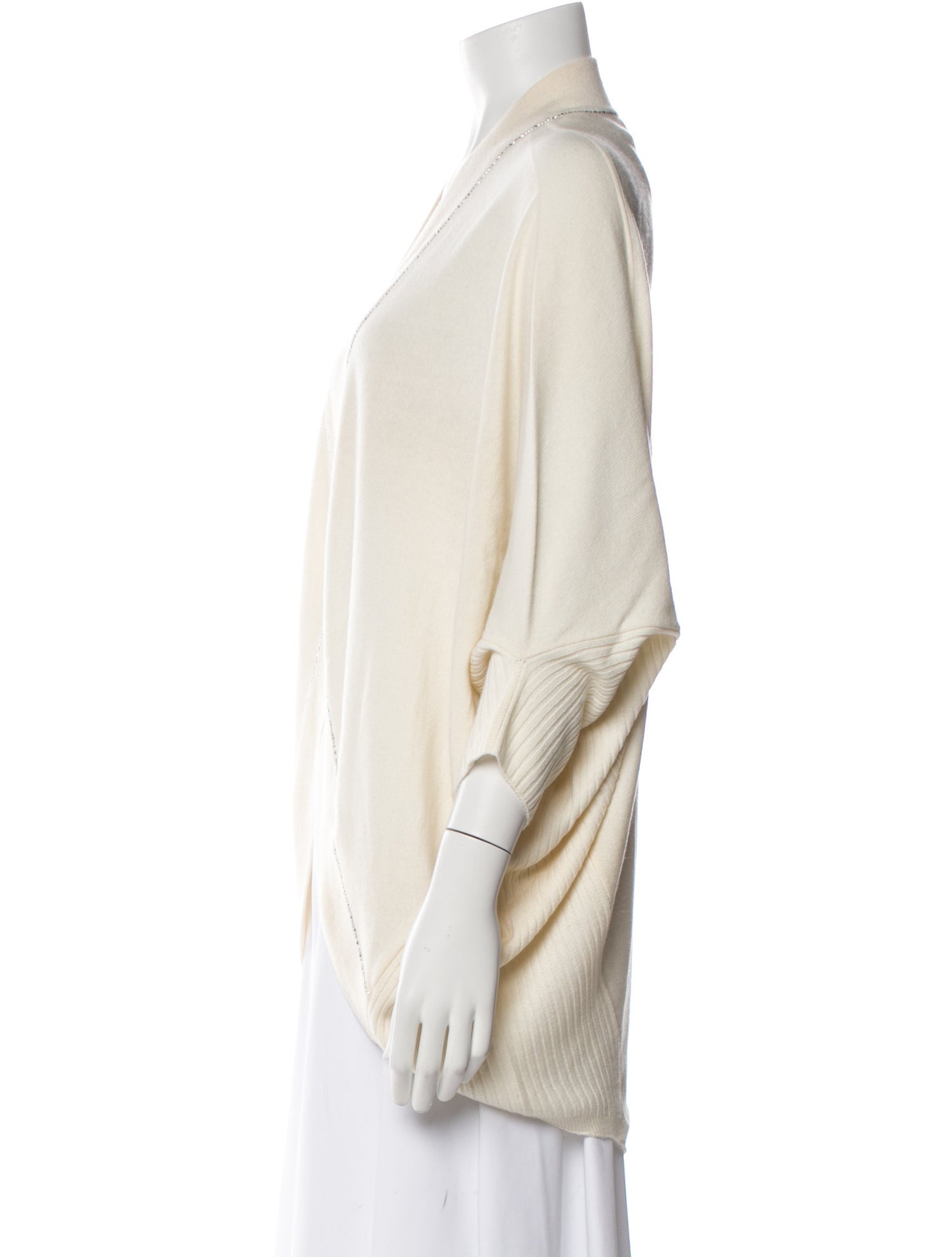 St. John Cashmere V-Neck Sweater