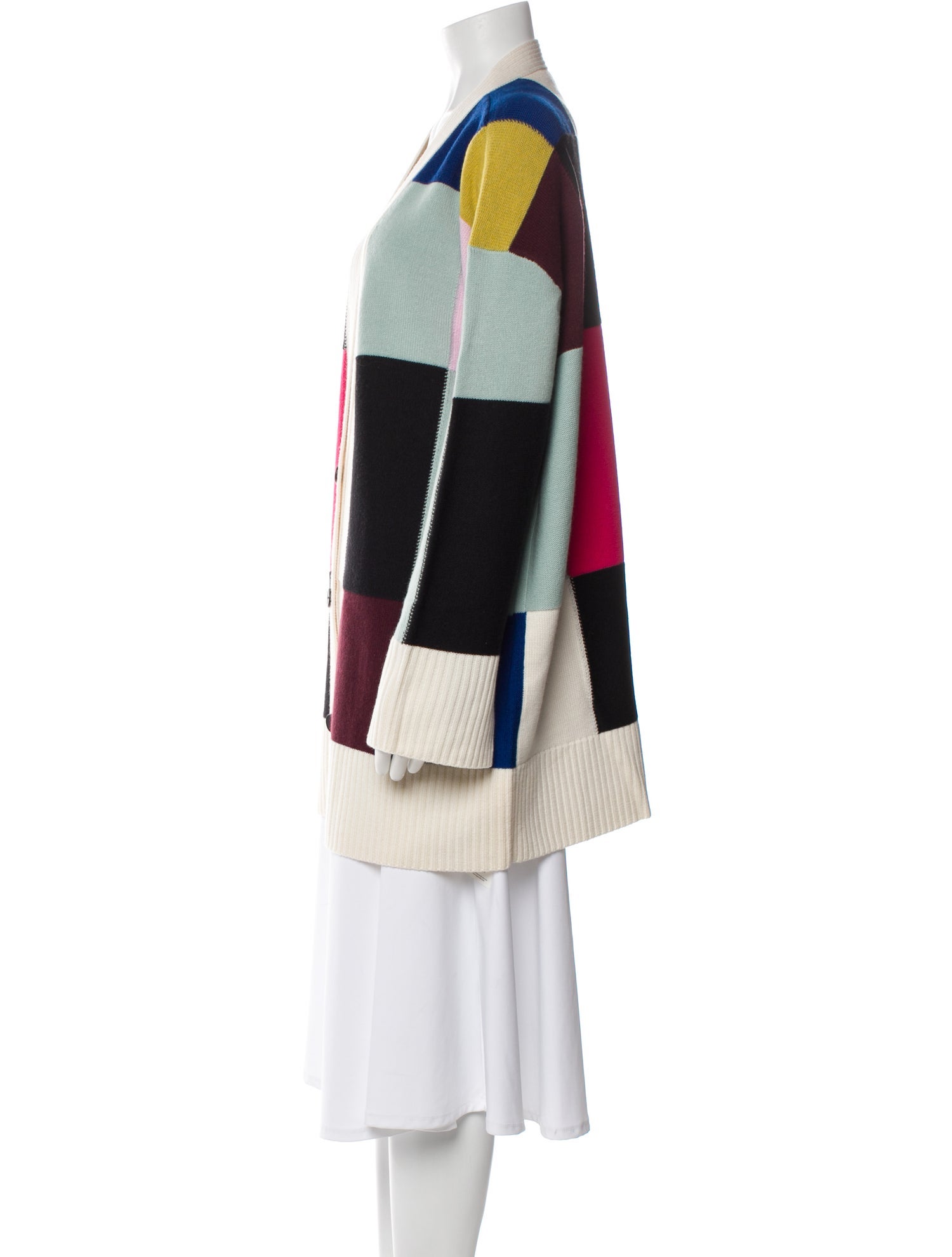 St. John Wool Striped Sweater