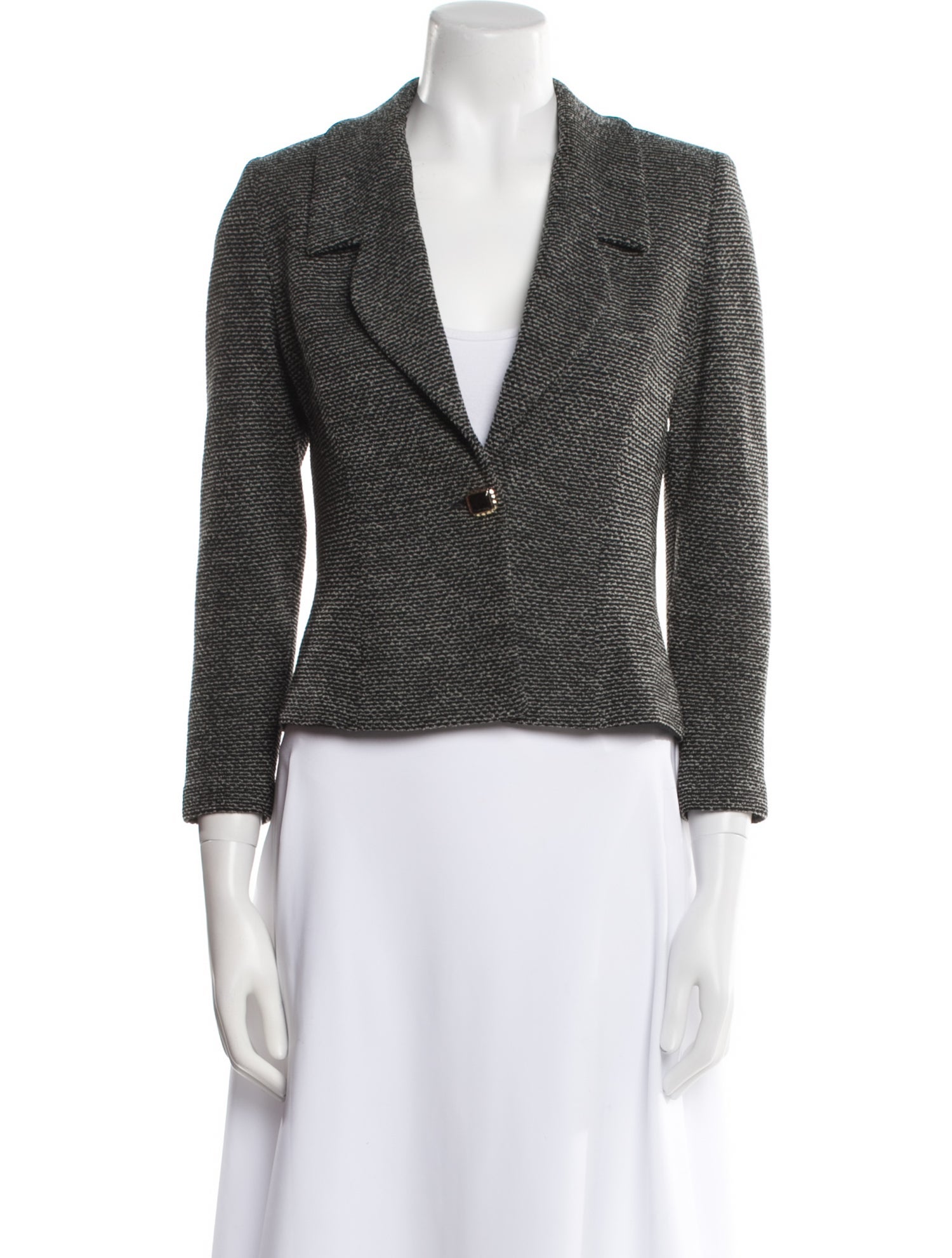 St. John Tweed Tweed Pattern Blazer