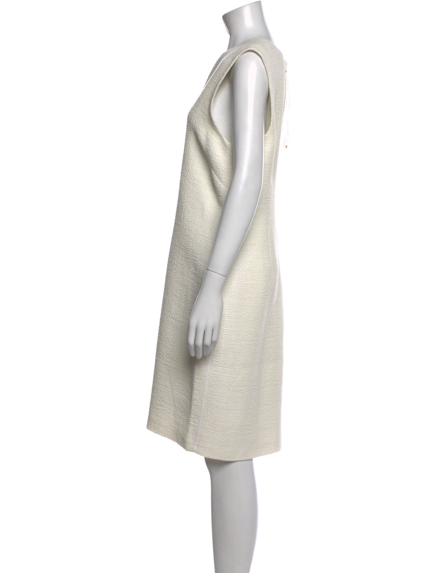 St. John Bateau Neckline Midi Length Dress w/ Tags