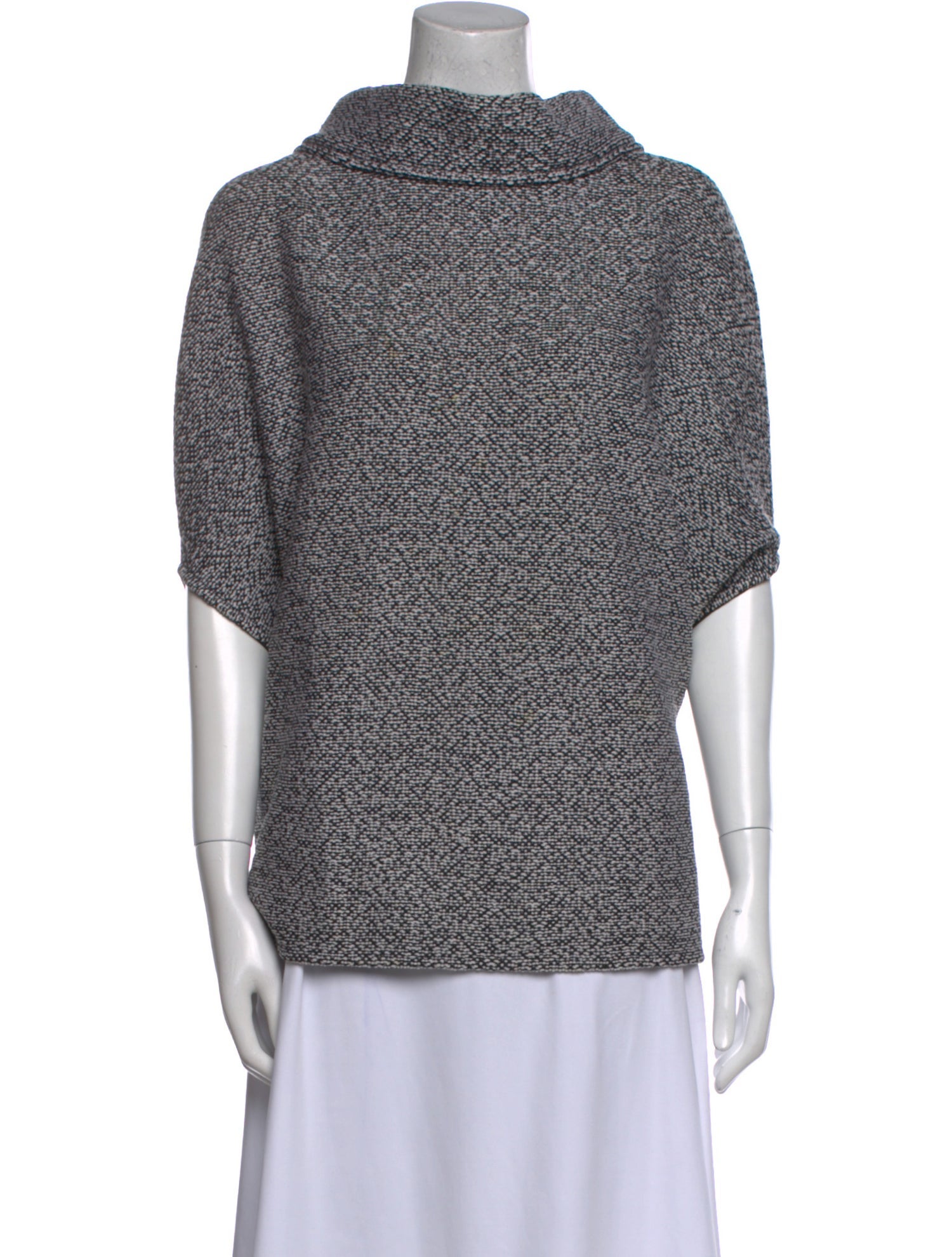 St. John Wool Turtleneck Sweater