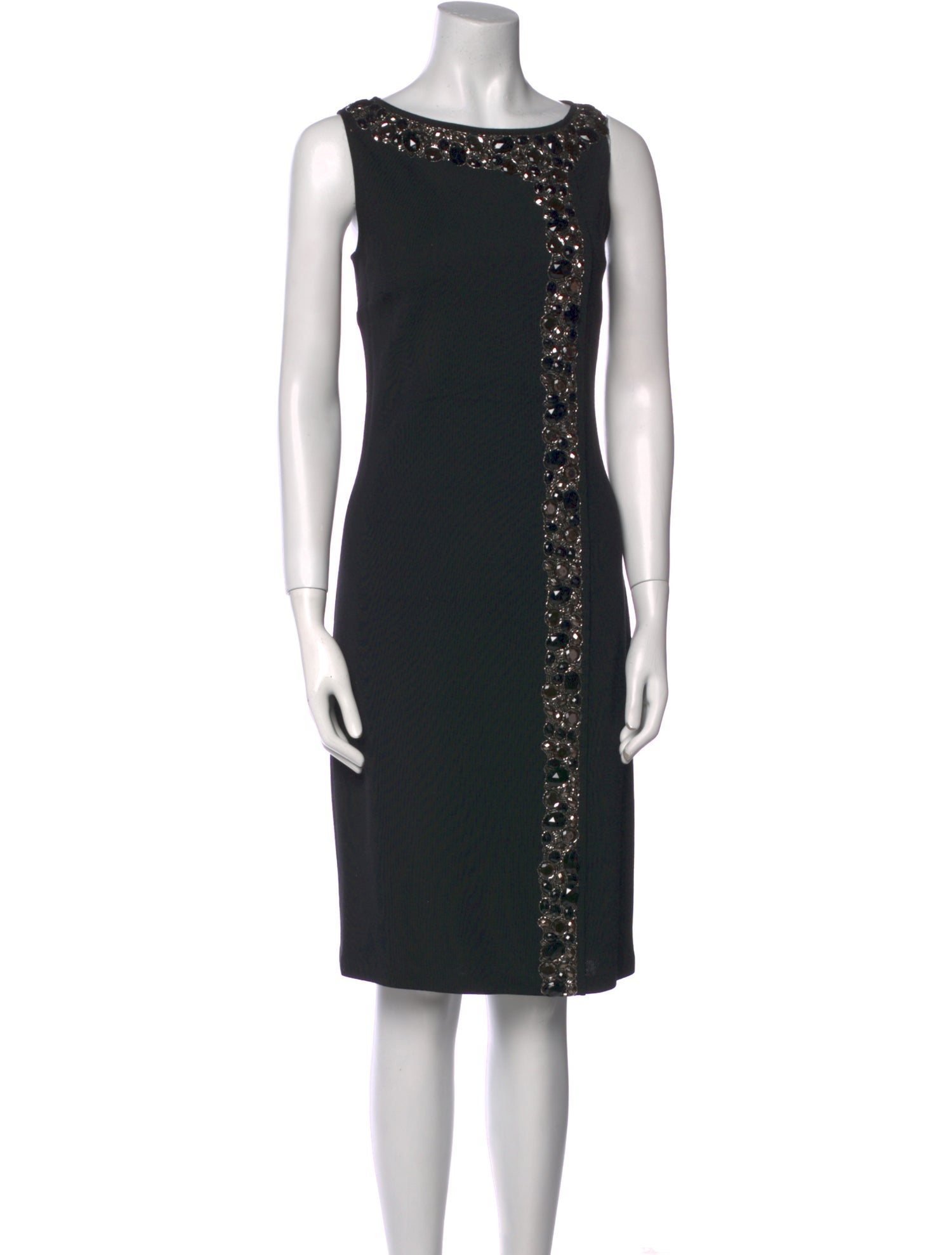St. John Wool Knee-Length Dress