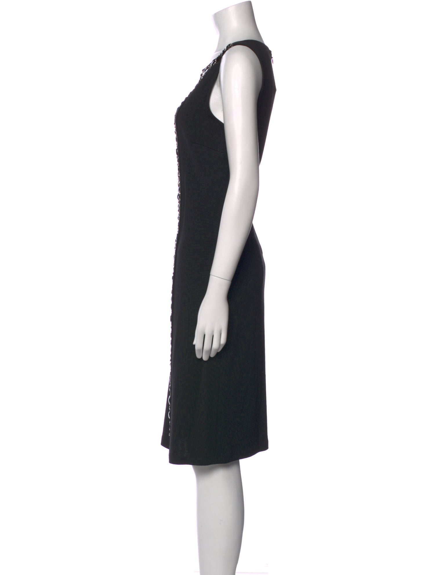 St. John Wool Knee-Length Dress