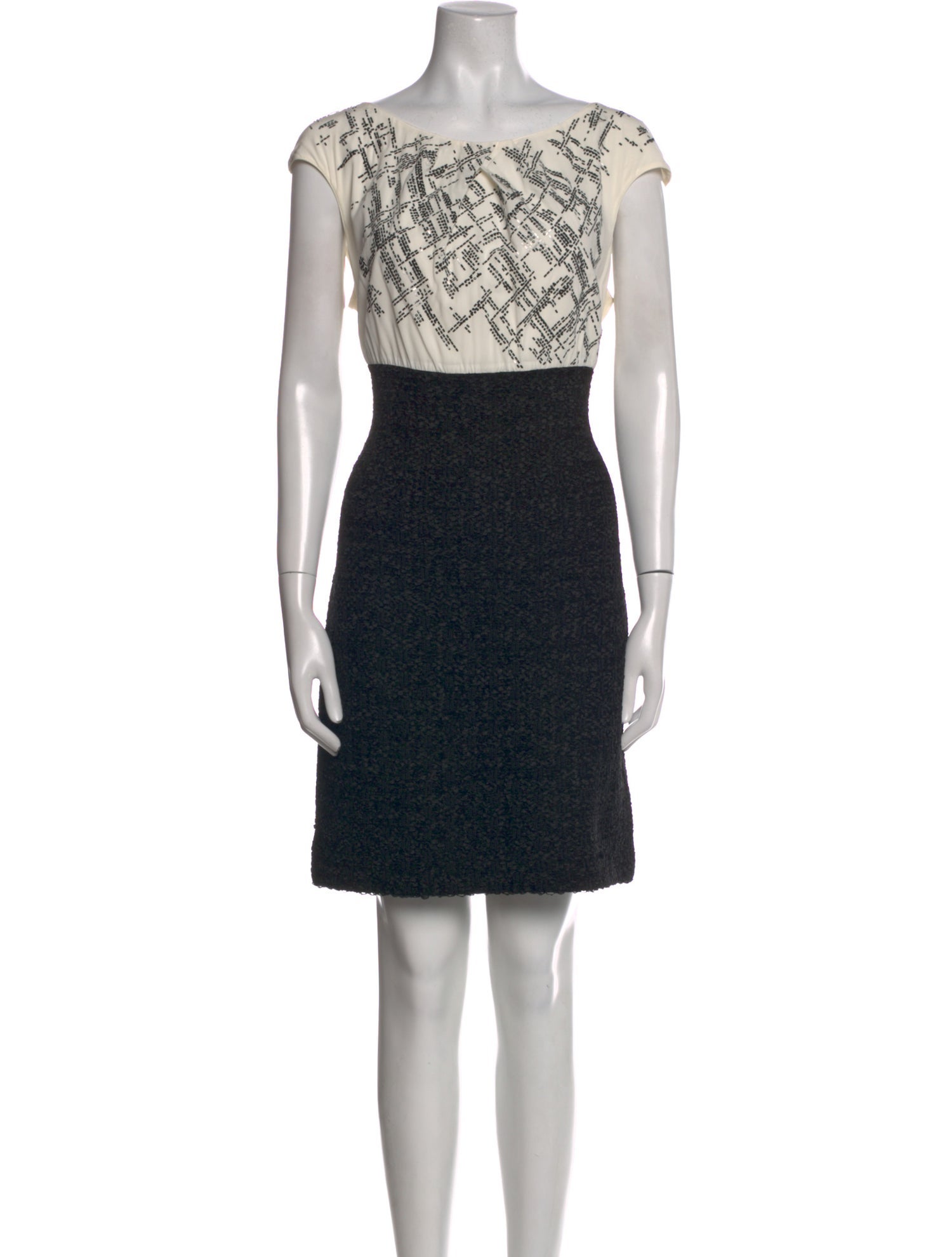 St. John Wool Mini Dress