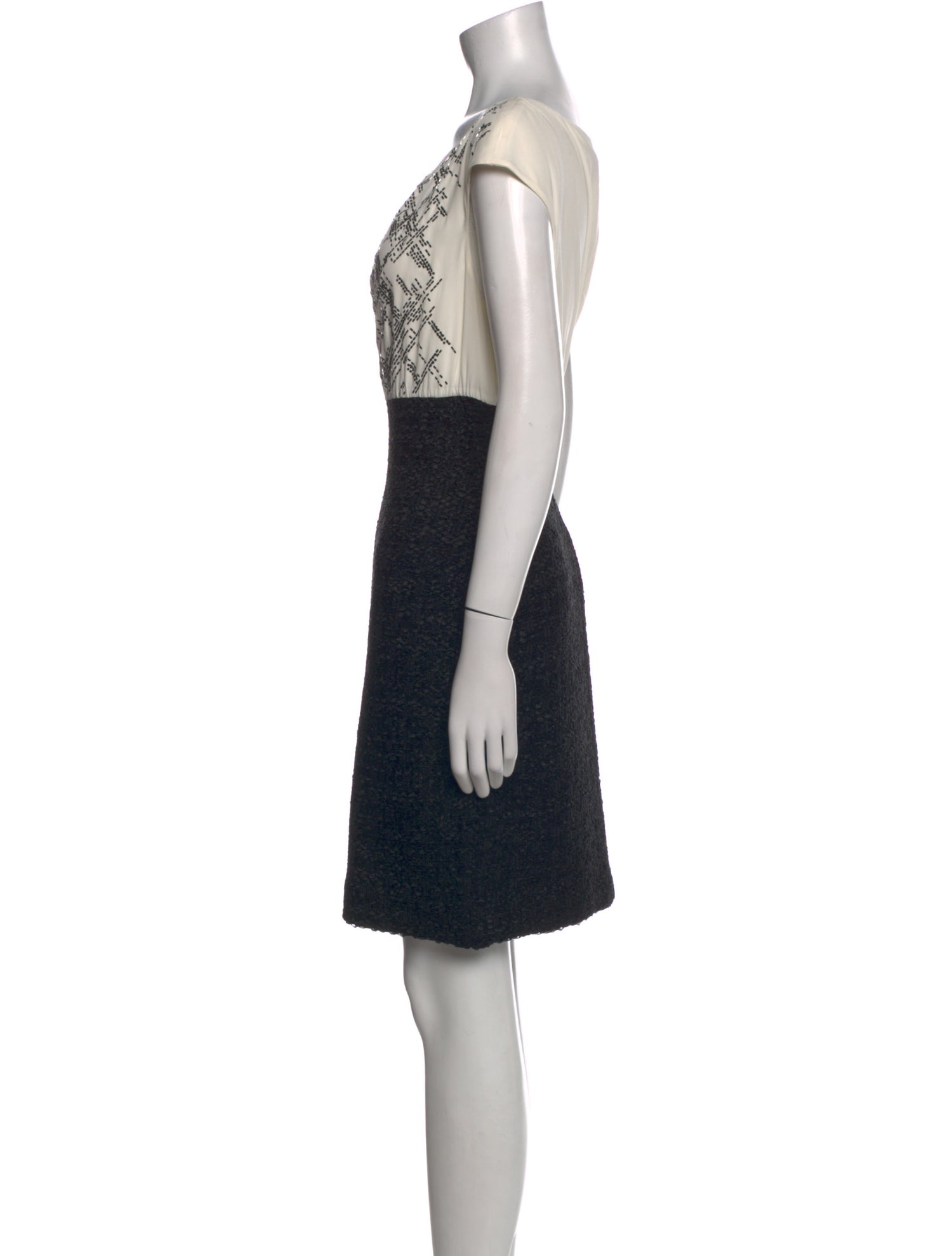 St. John Wool Mini Dress