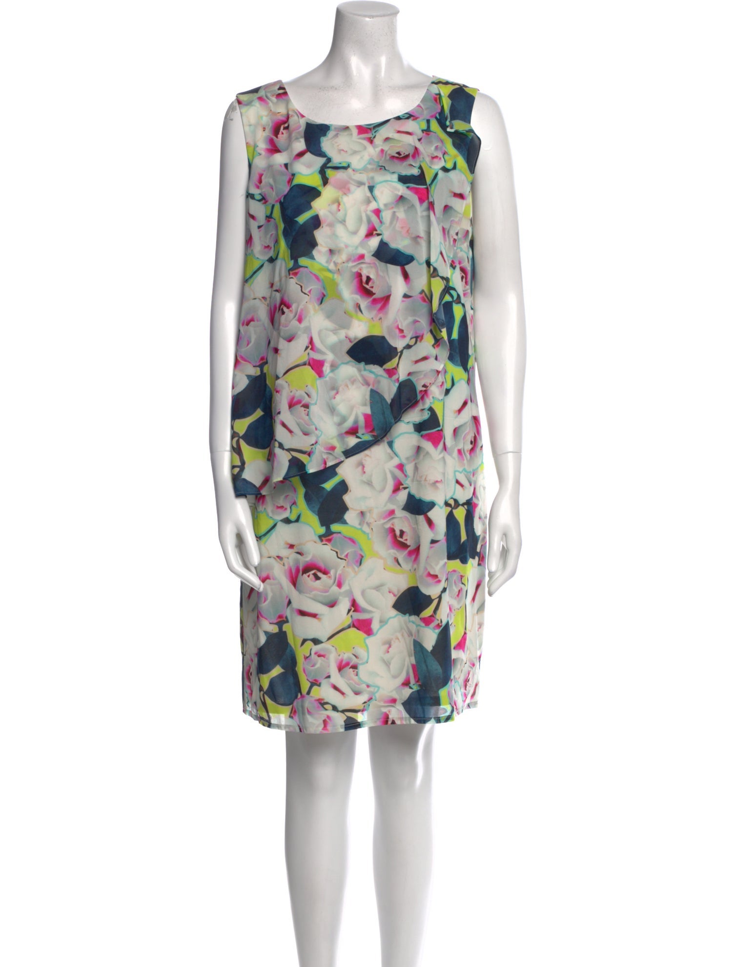 St. John Silk Mini Dress