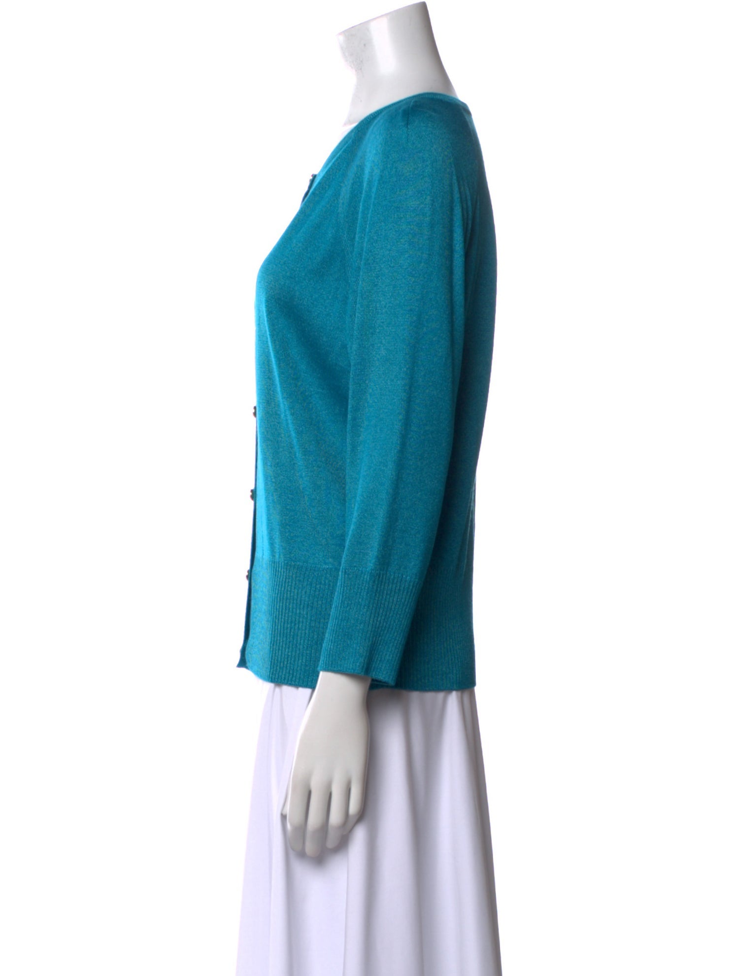 St. John Scoop Neck Sweater