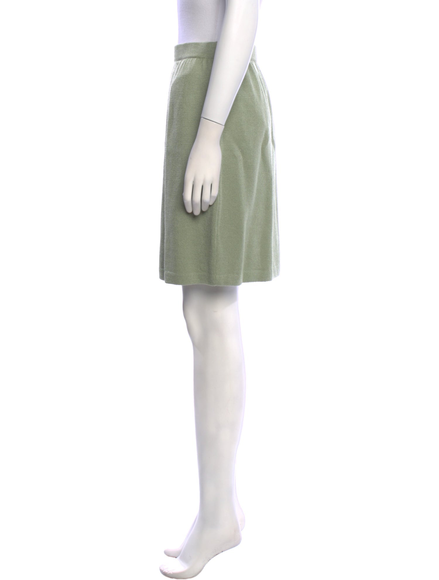 St. John Wool Knee-Length Skirt