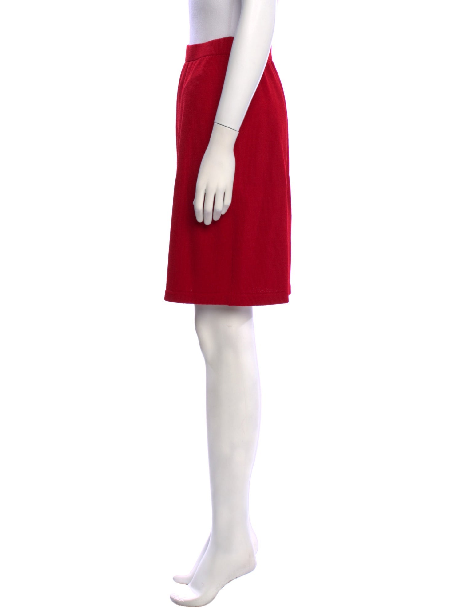 St. John Wool Knee-Length Skirt