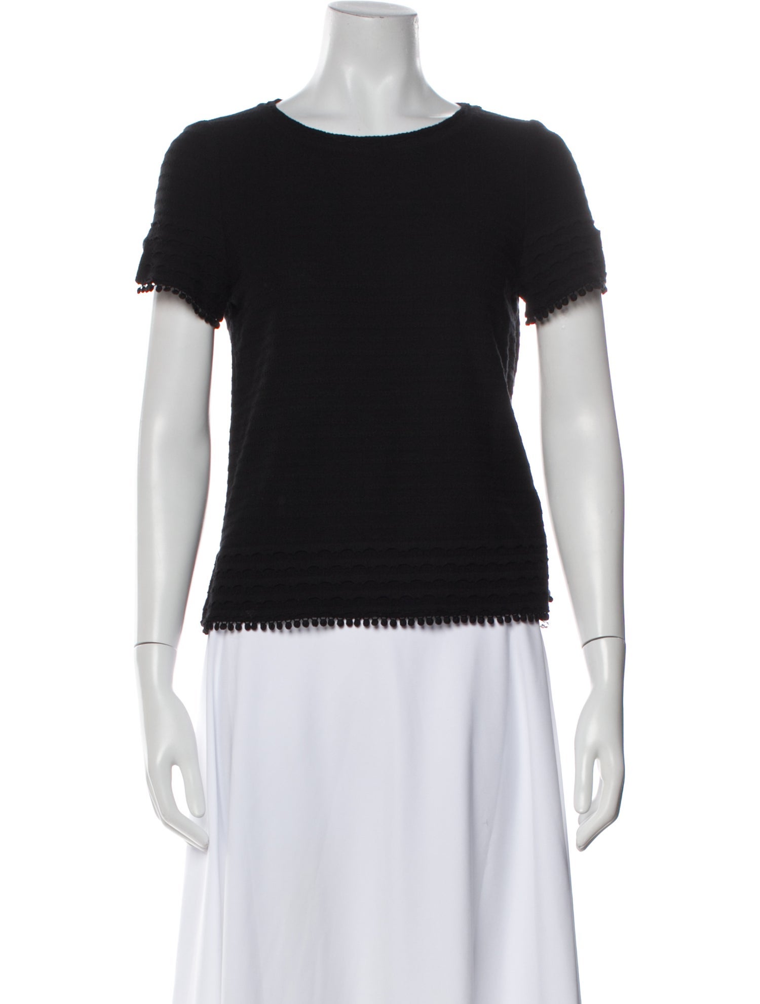 St. John Wool Crew Neck T-Shirt