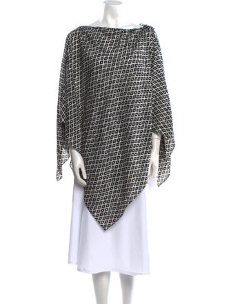 St. John Silk Printed Tunic