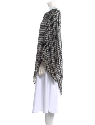 St. John Silk Printed Tunic