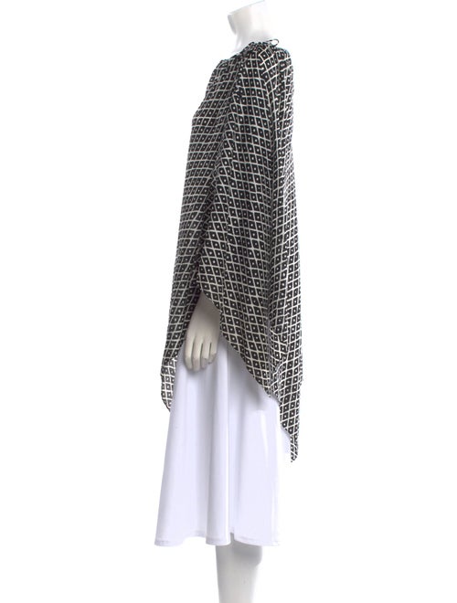 St. John Silk Printed Tunic