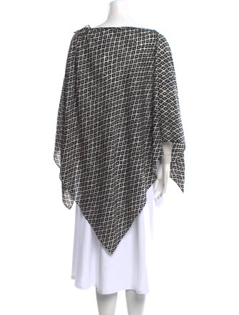 St. John Silk Printed Tunic
