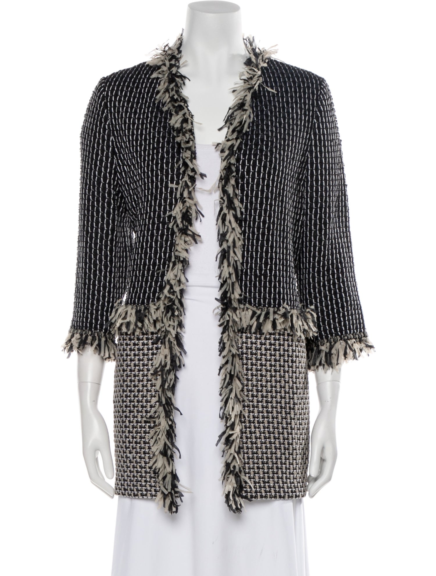 St. John Striped Evening Jacket