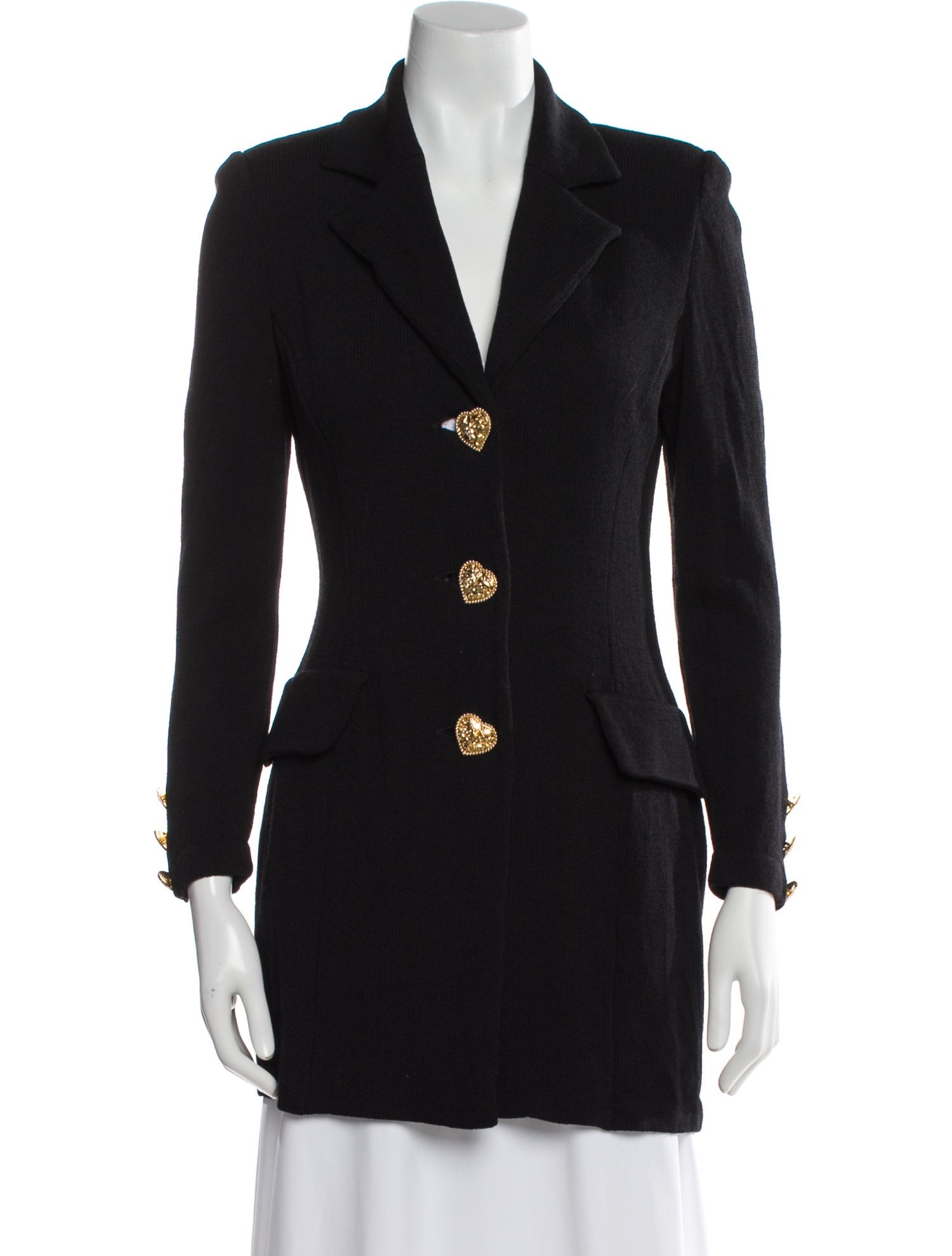 St. John Collection Wool Peacoat