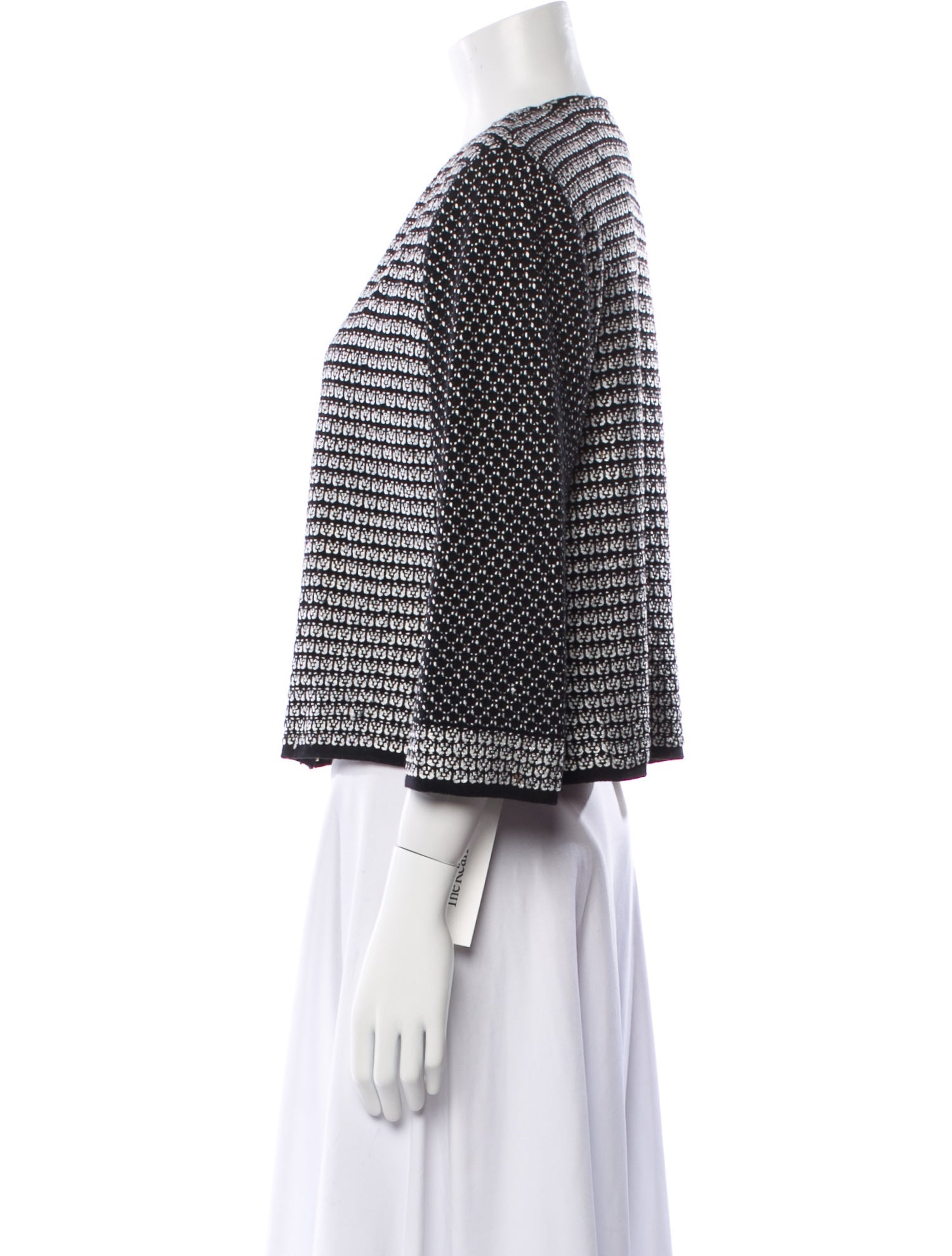 St. John Wool Printed Jacket