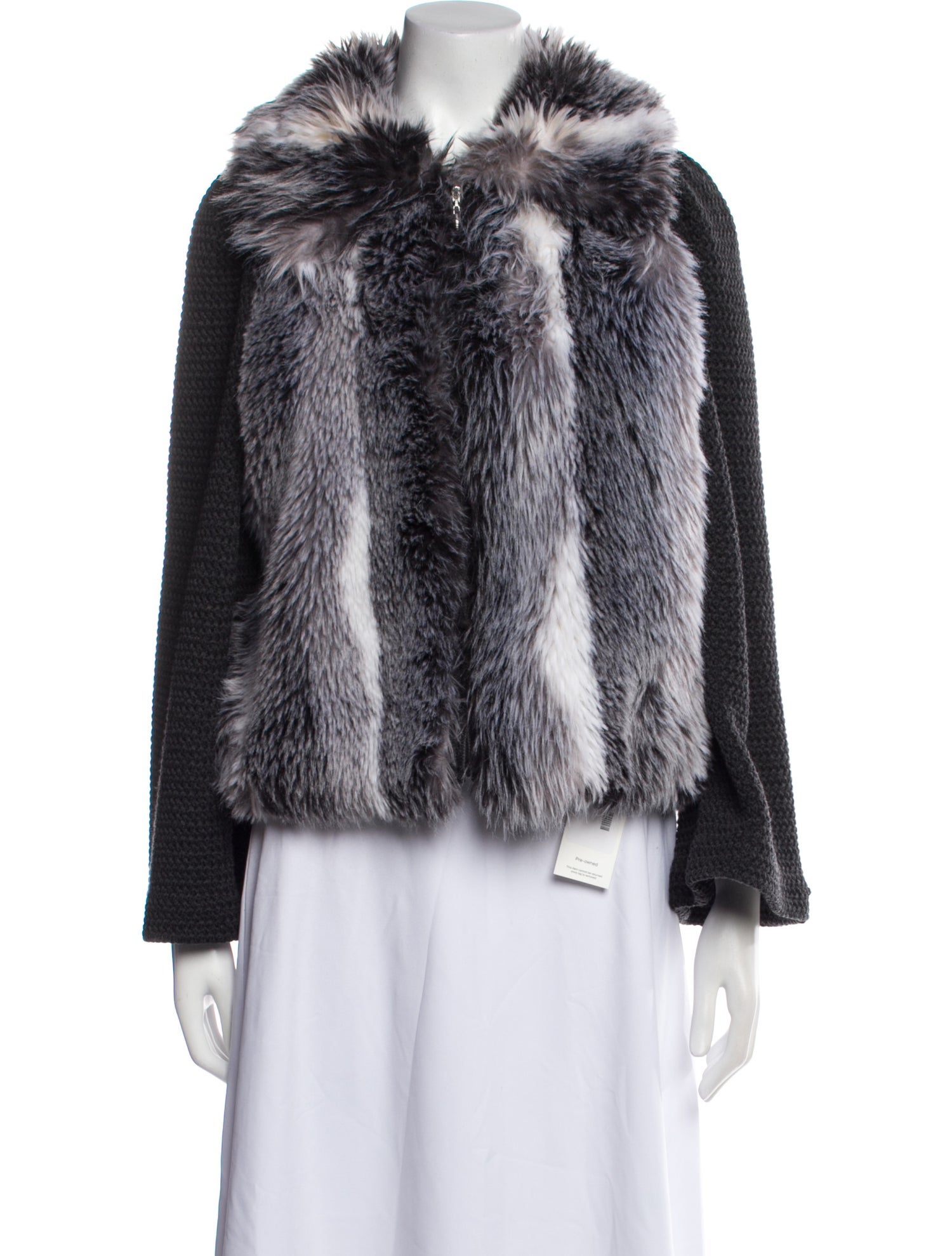 St. John Faux Fur Jacket
