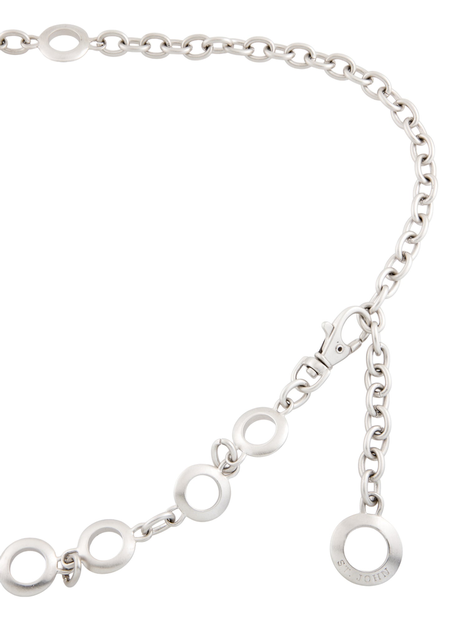 St. John Skinny Metal Waist Belt