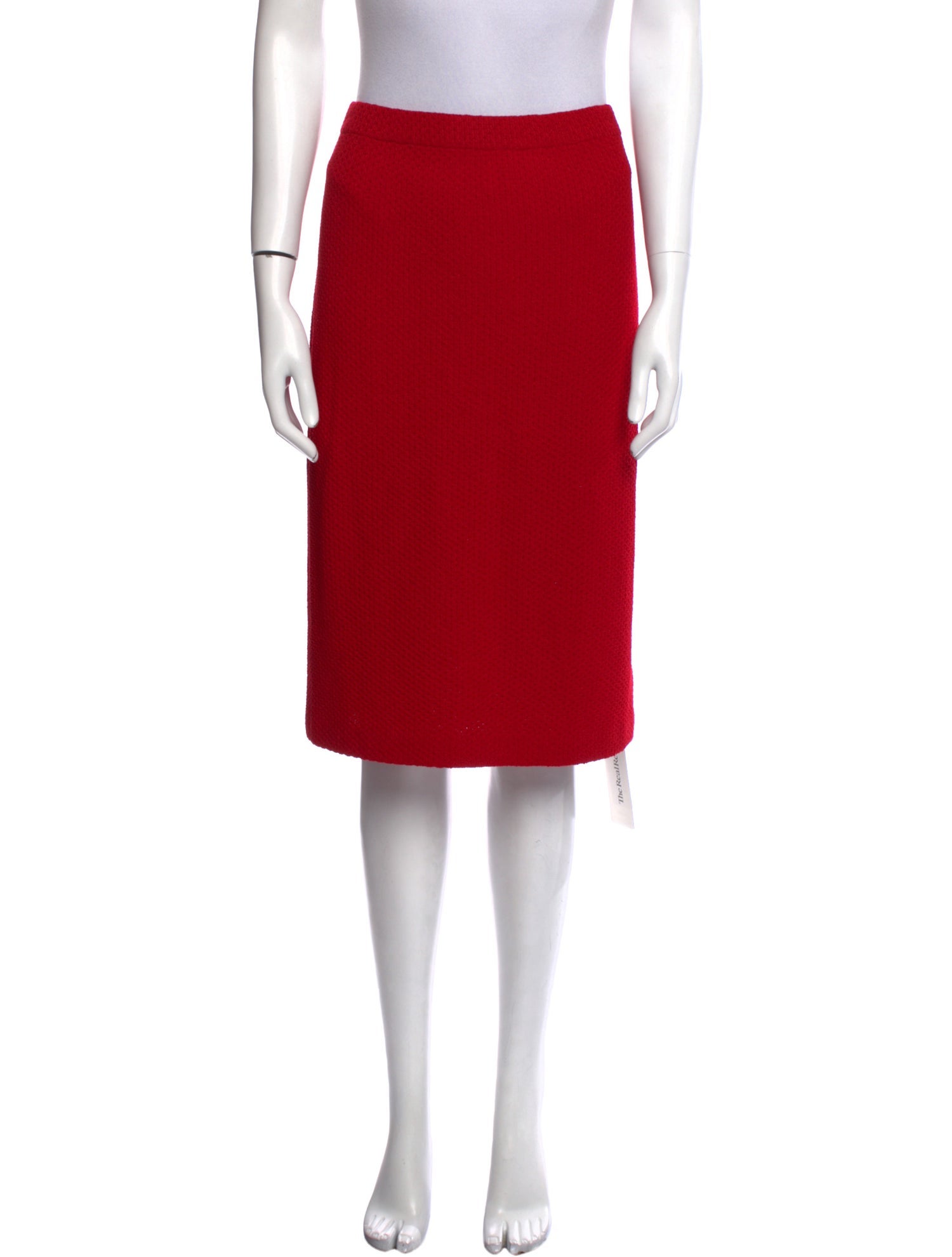 St. John Wool Knee-Length Skirt