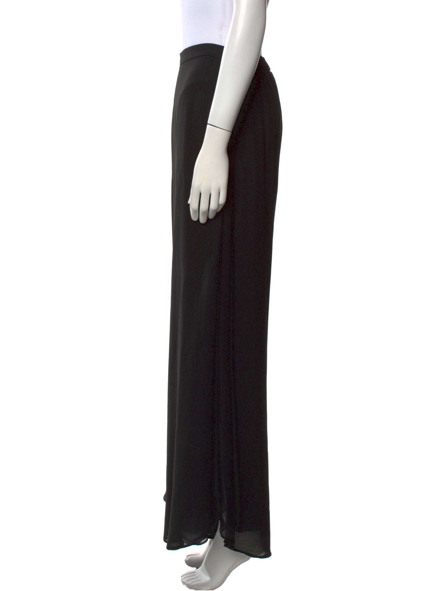 St. John Silk Wide Leg Pants