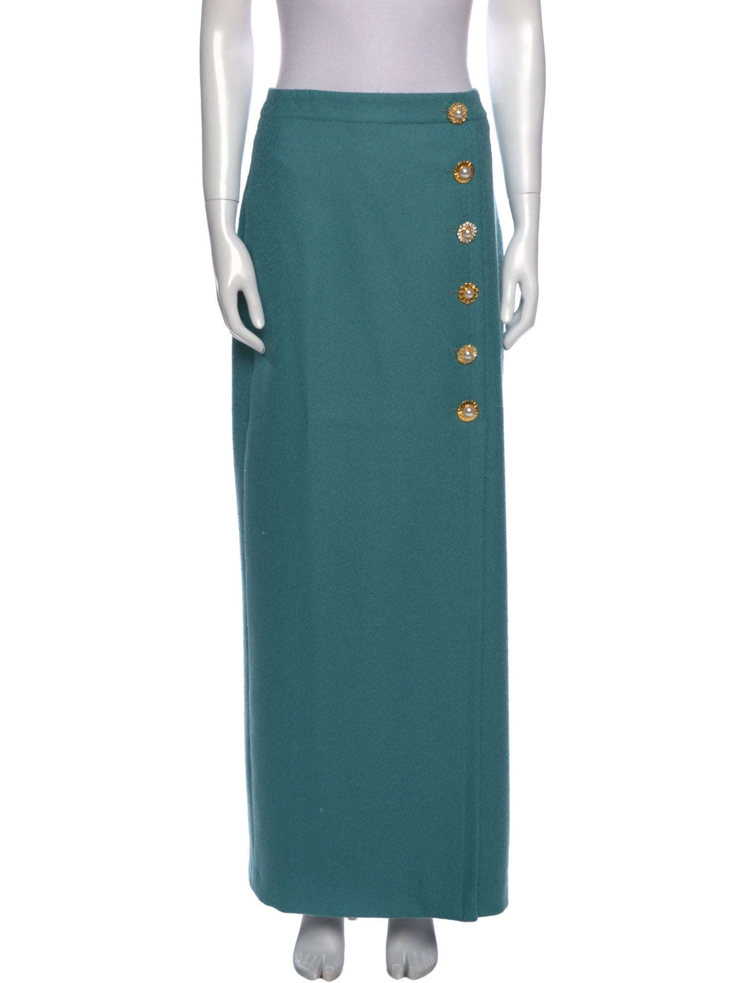 St. John Wool Long Skirt