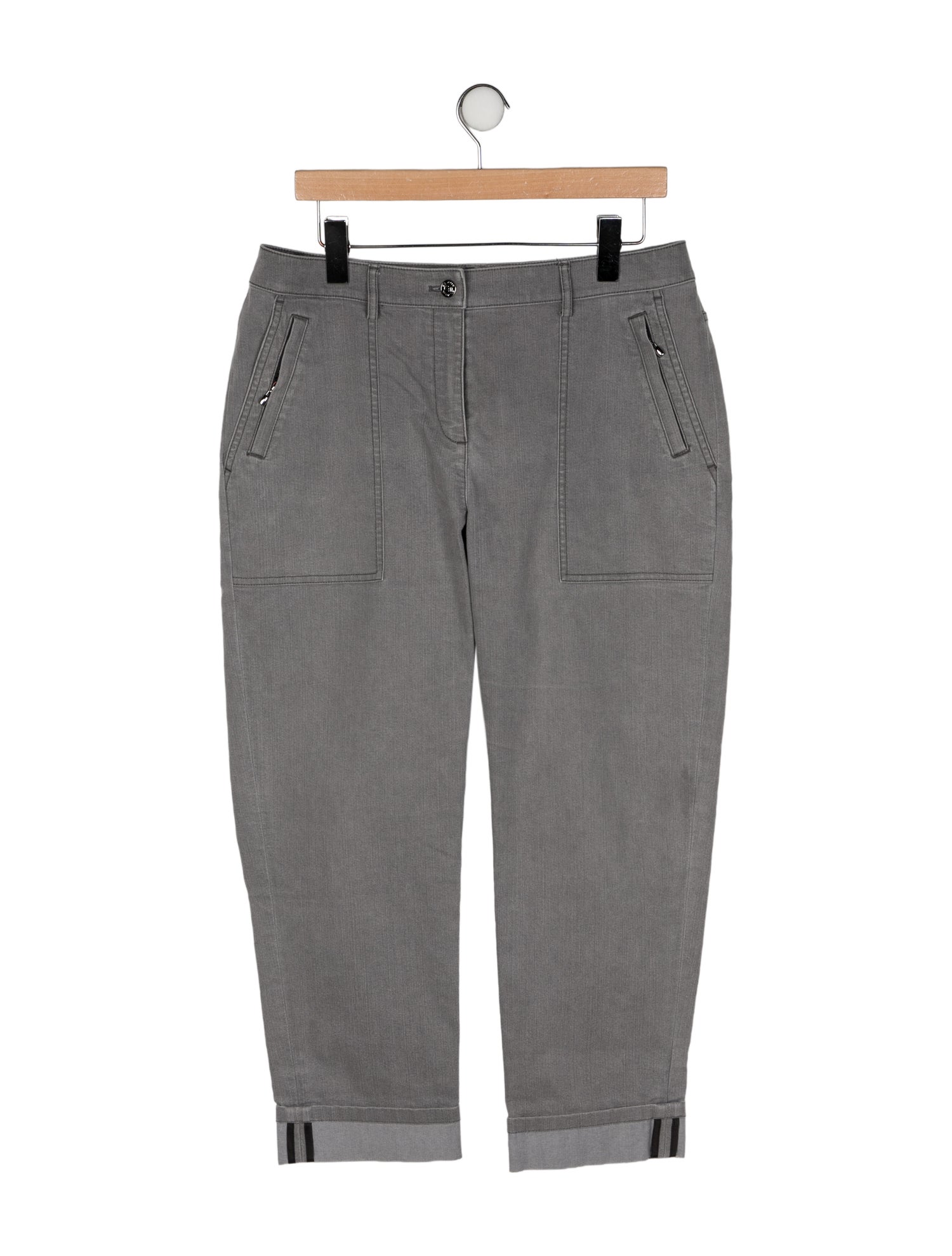 St. John Mid-Rise Straight Leg Jeans