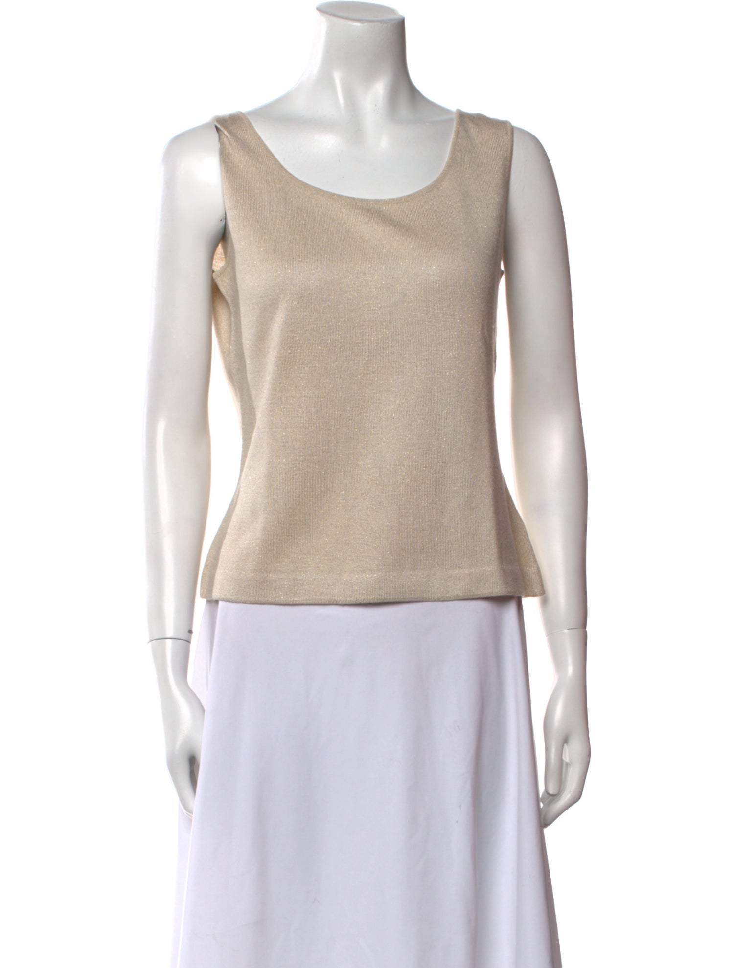 St. John Scoop Neck Sweater