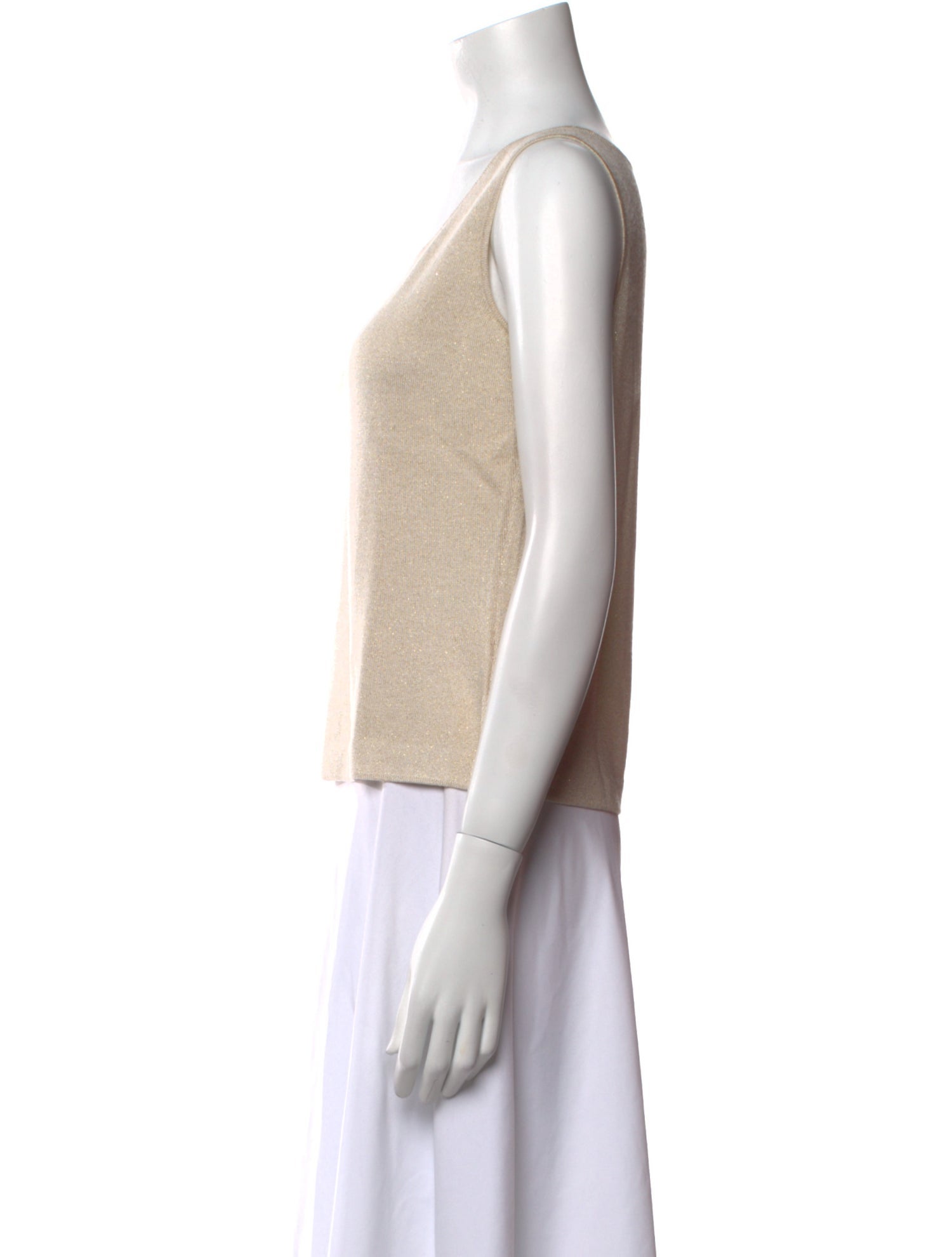 St. John Scoop Neck Sweater