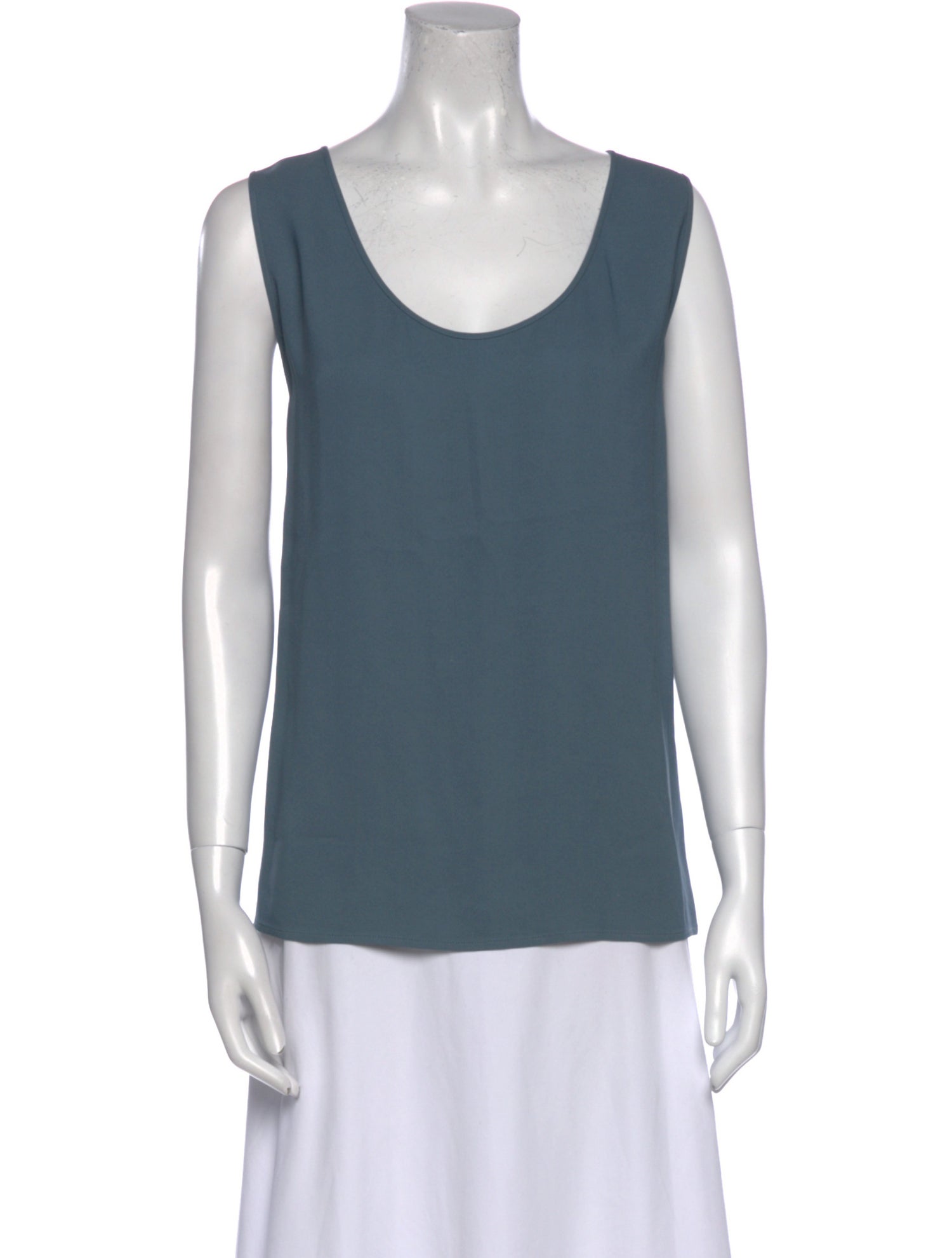 St. John Scoop Neck Sleeveless Top w/ Tags