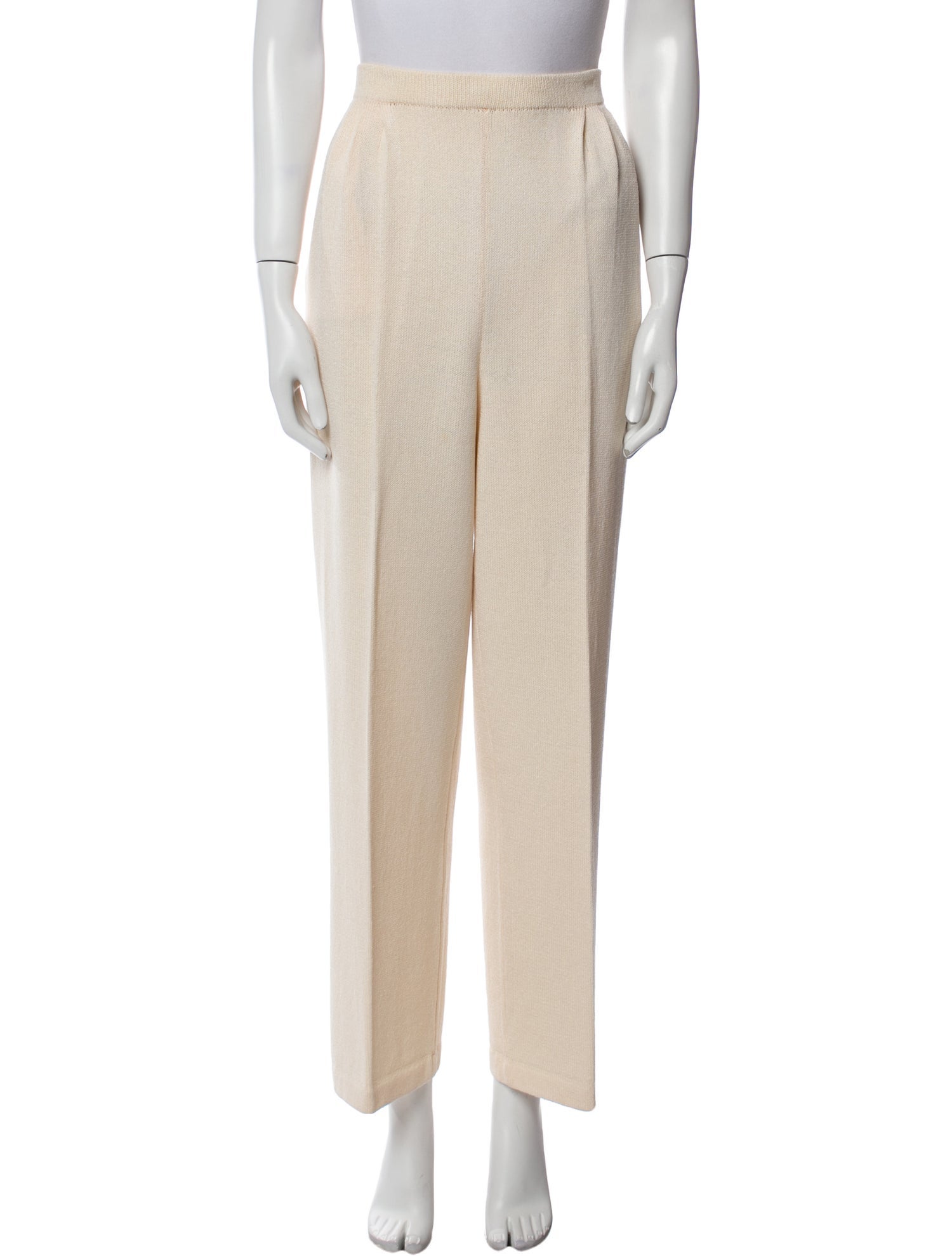 St. John Wool Straight Leg Pants