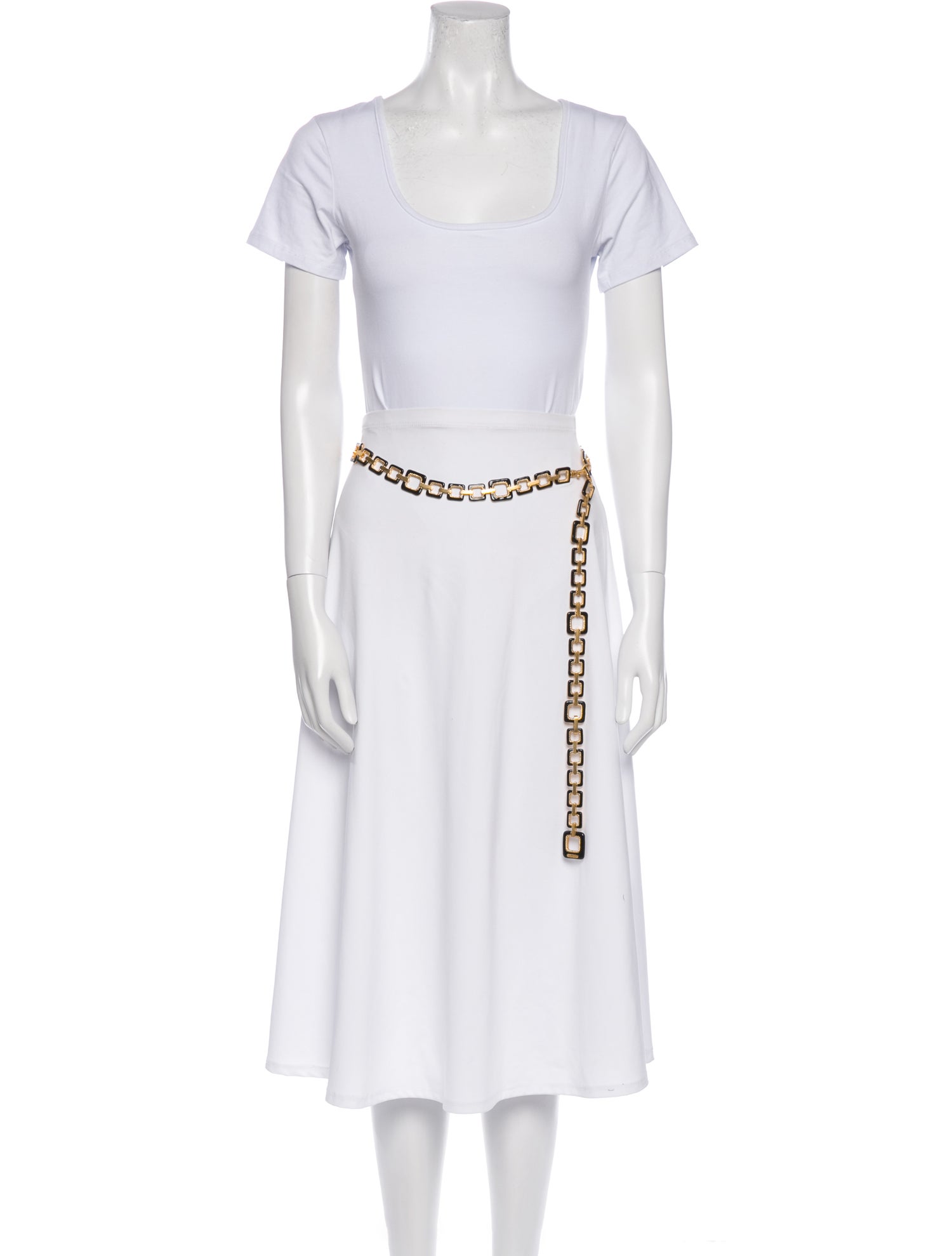 St. John Skinny Metal Waist Belt