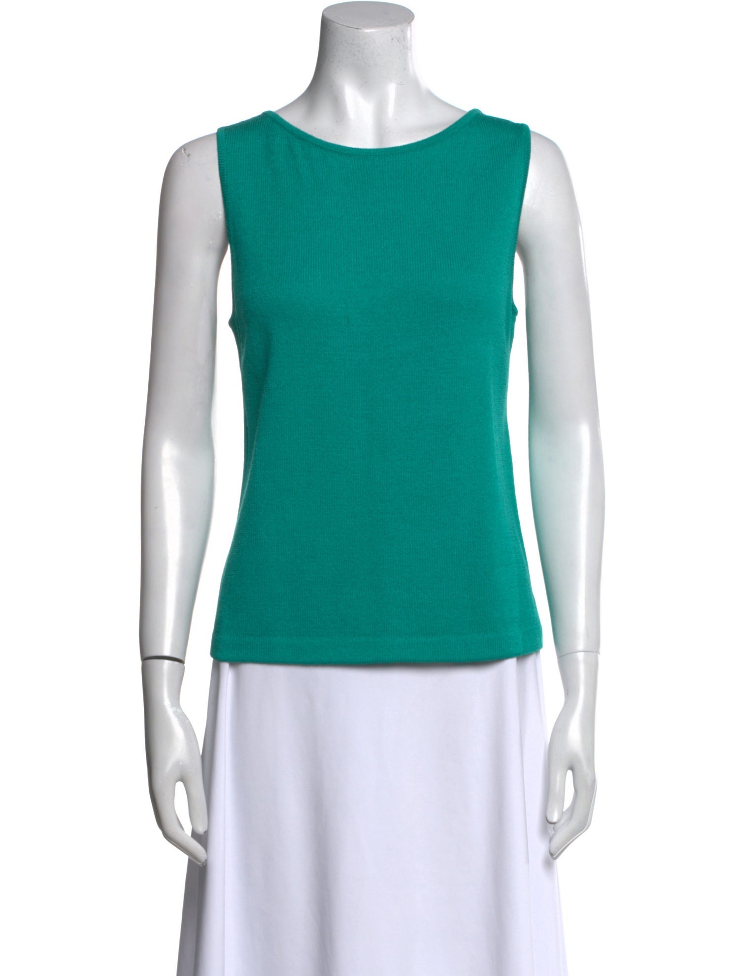St. John Scoop Neck Sweater