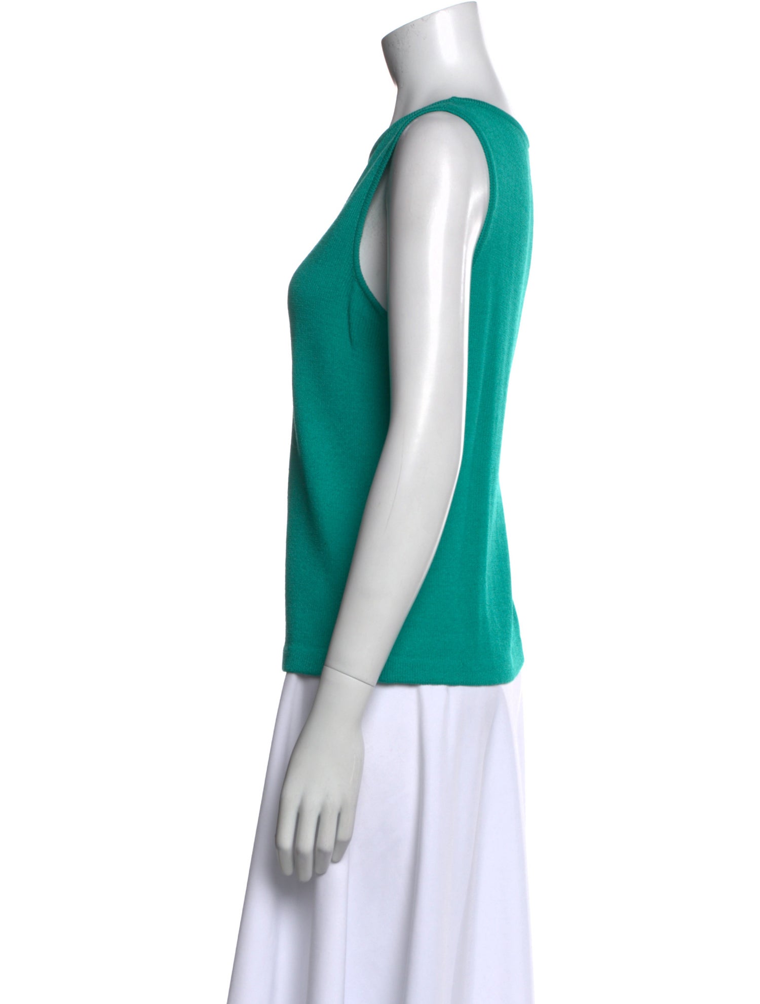 St. John Scoop Neck Sweater