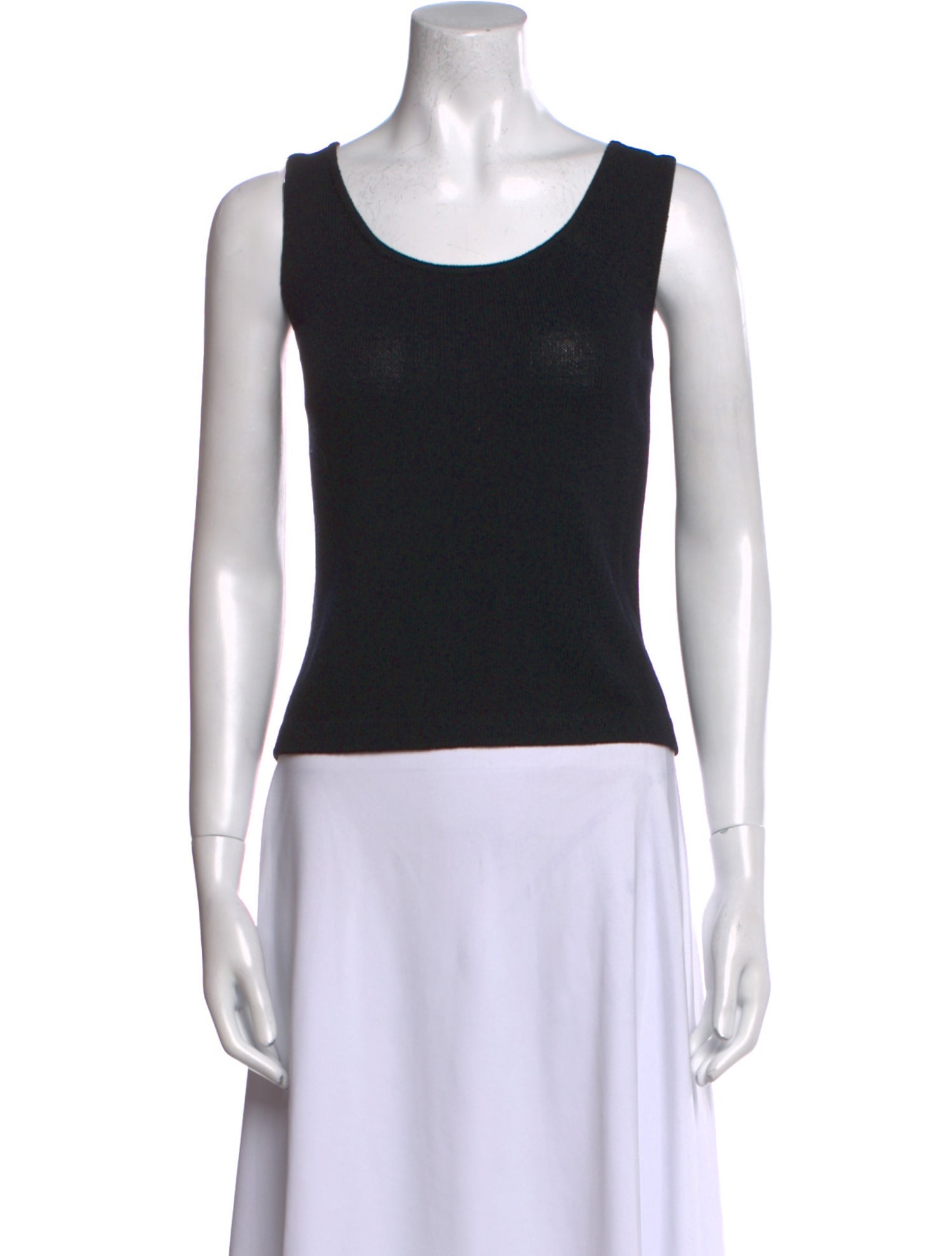 St. John Scoop Neck Sweater