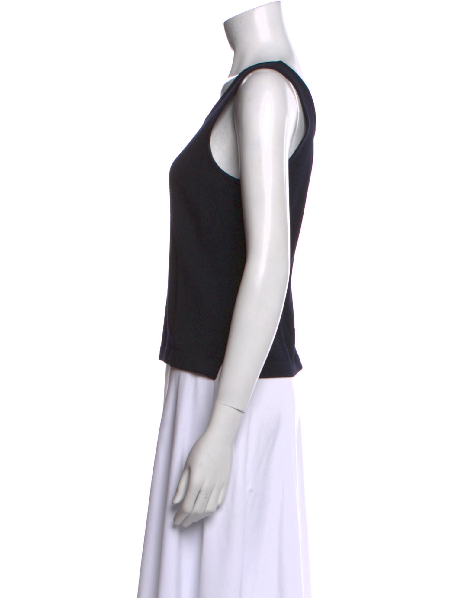 St. John Scoop Neck Sweater