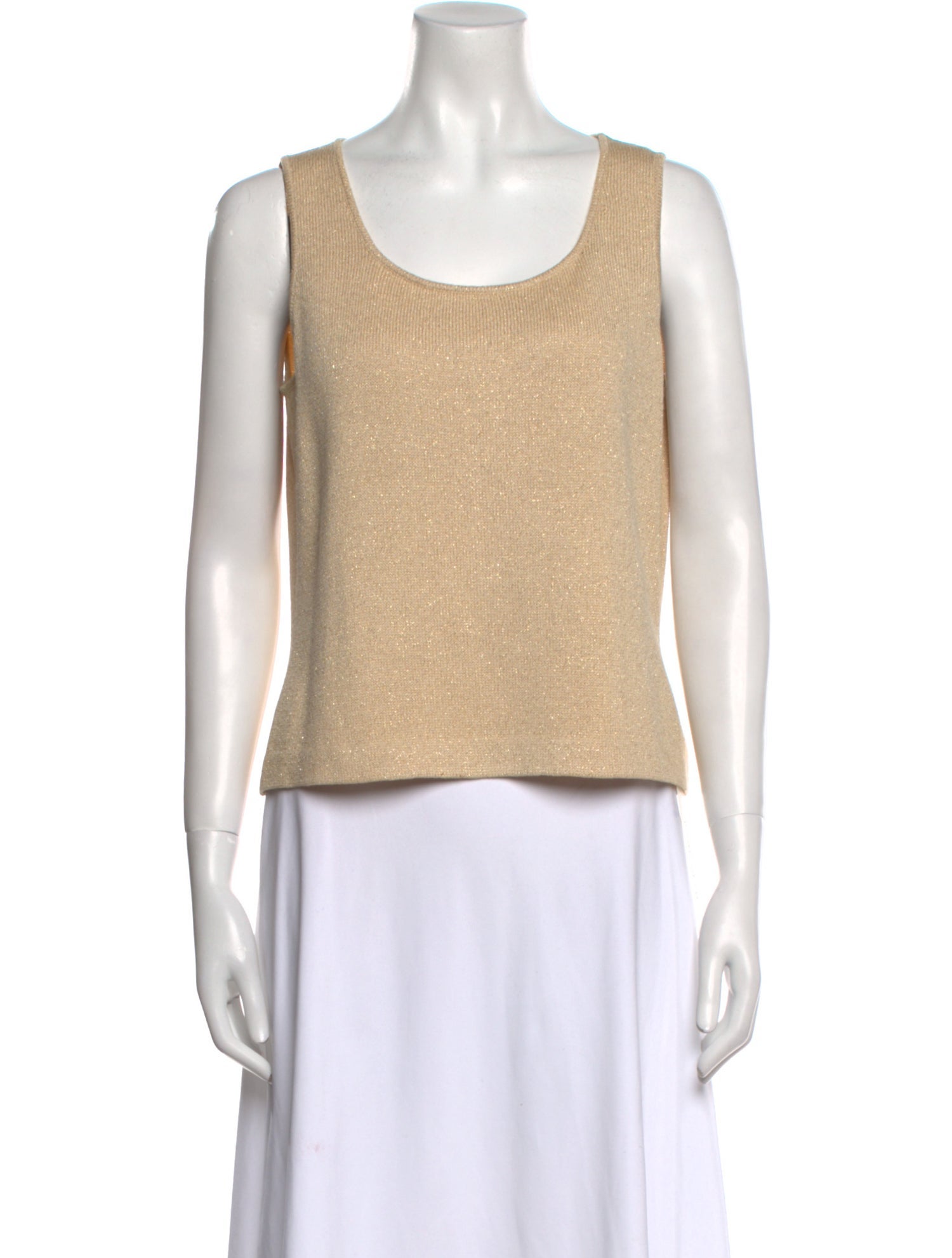 St. John Scoop Neck Sweater