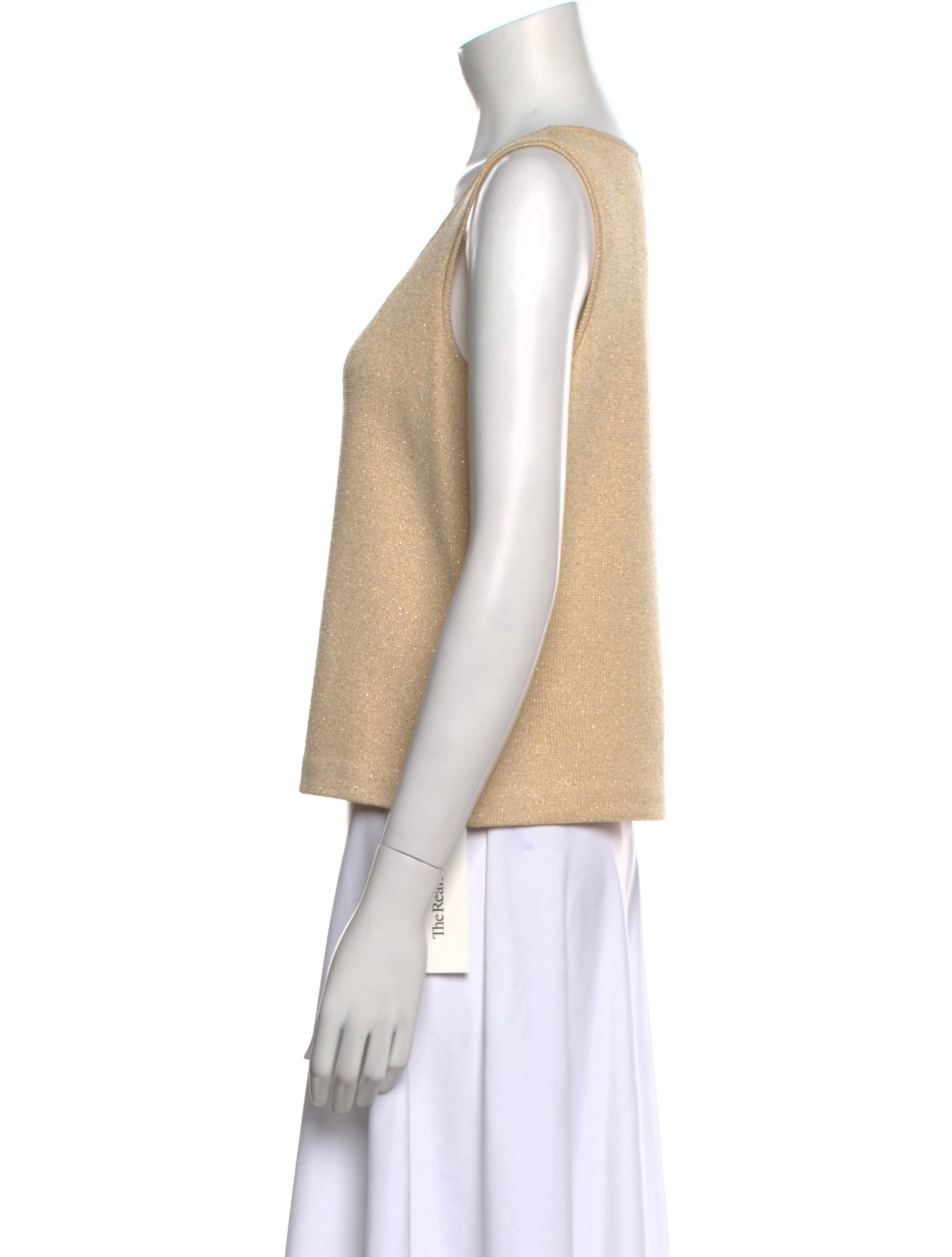 St. John Scoop Neck Sweater