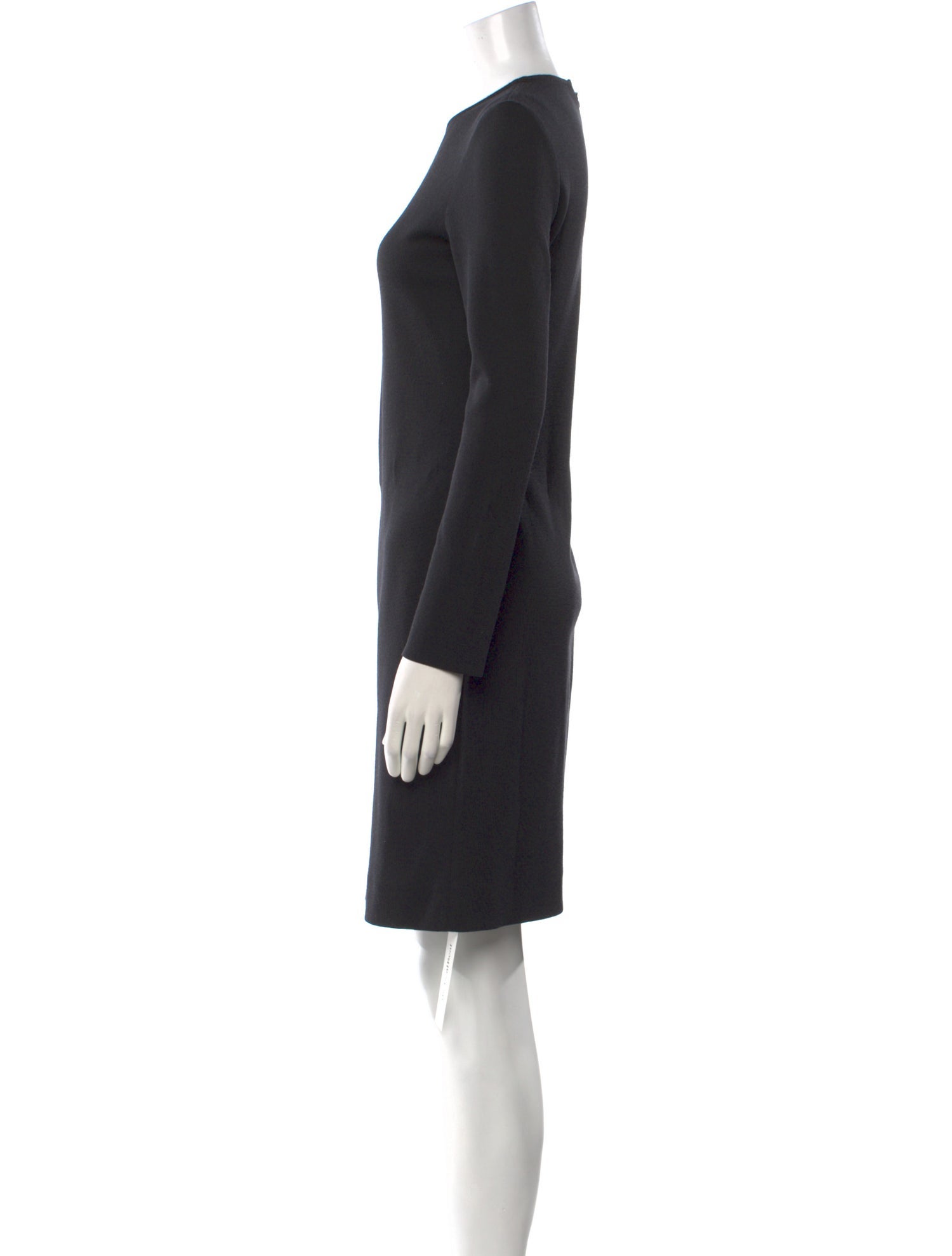 St. John Crew Neck Mini Dress