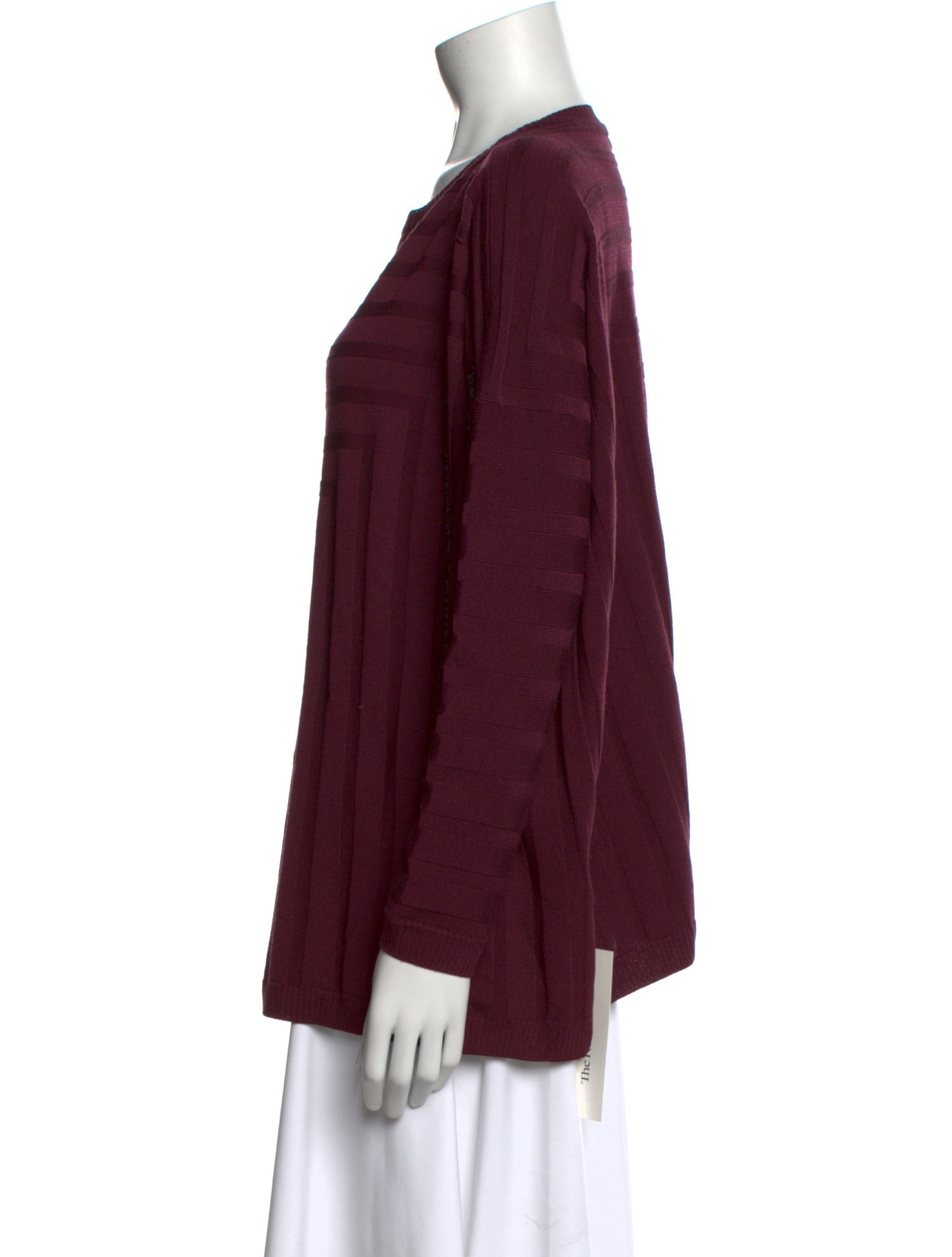 St. John Wool Striped Sweater