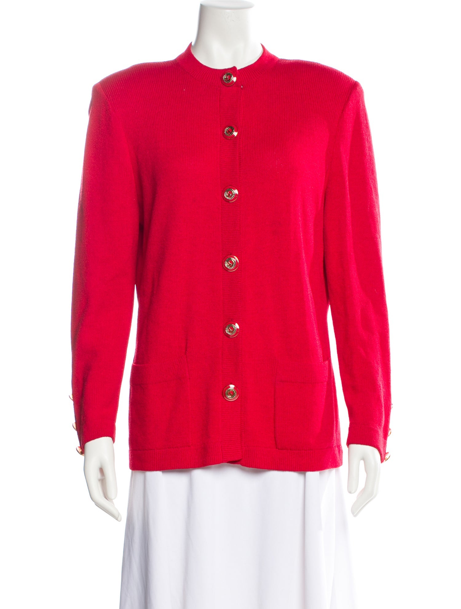 St. John Wool Crew Neck Sweater