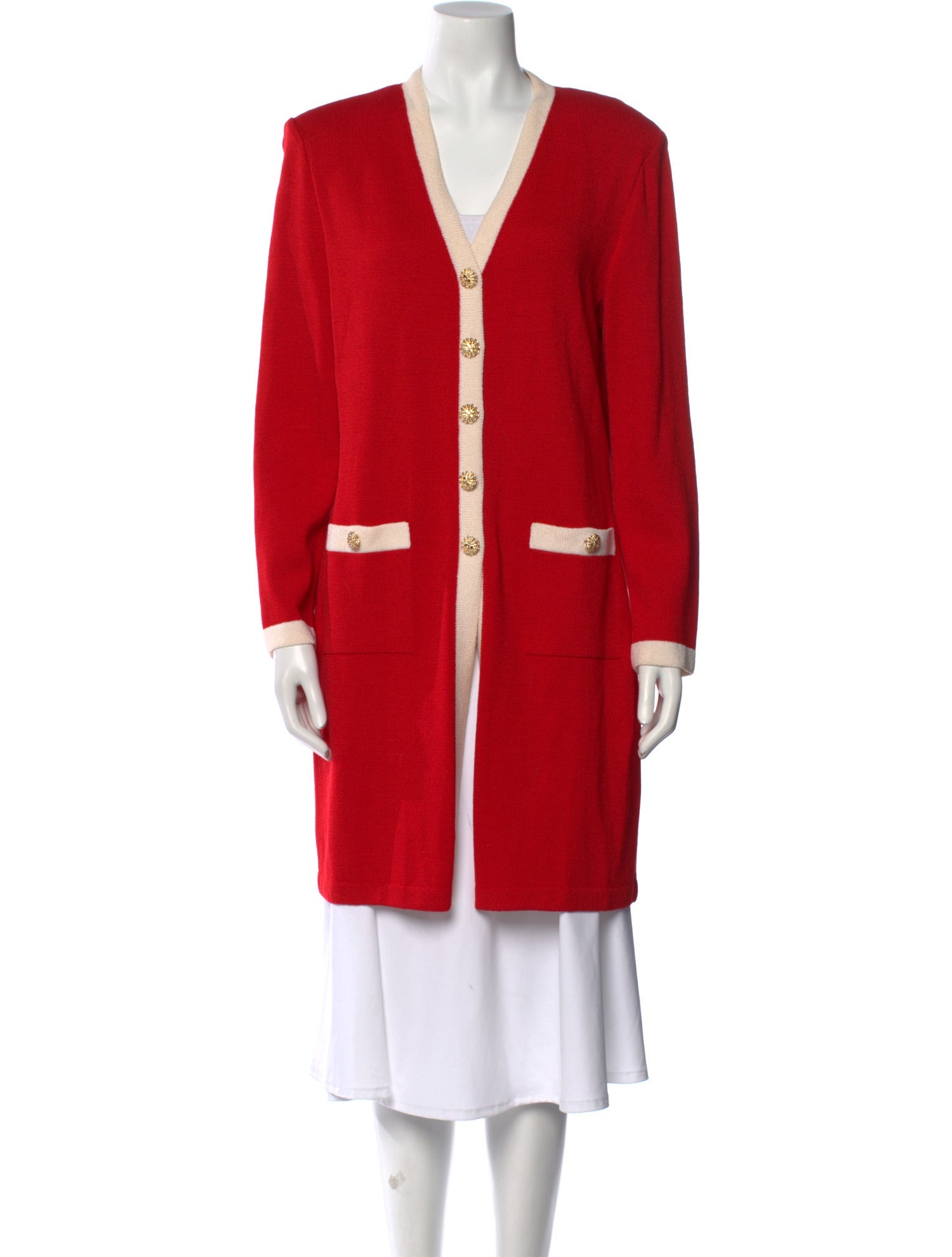 St. John Collection V-Neck Sweater