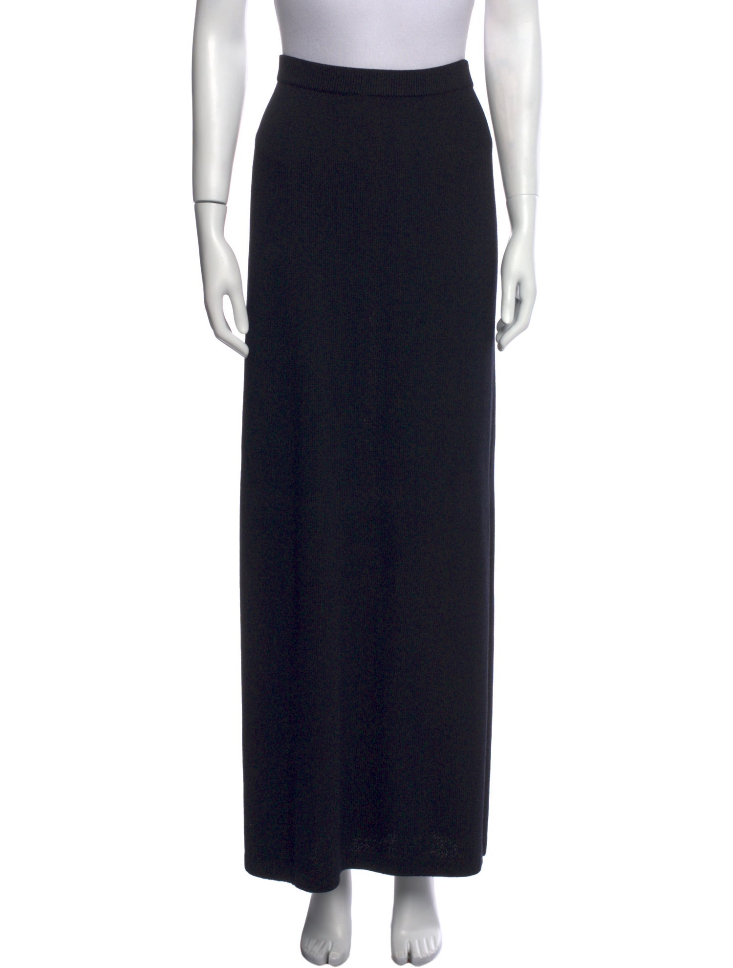 St. John Cutout Accent Long Skirt