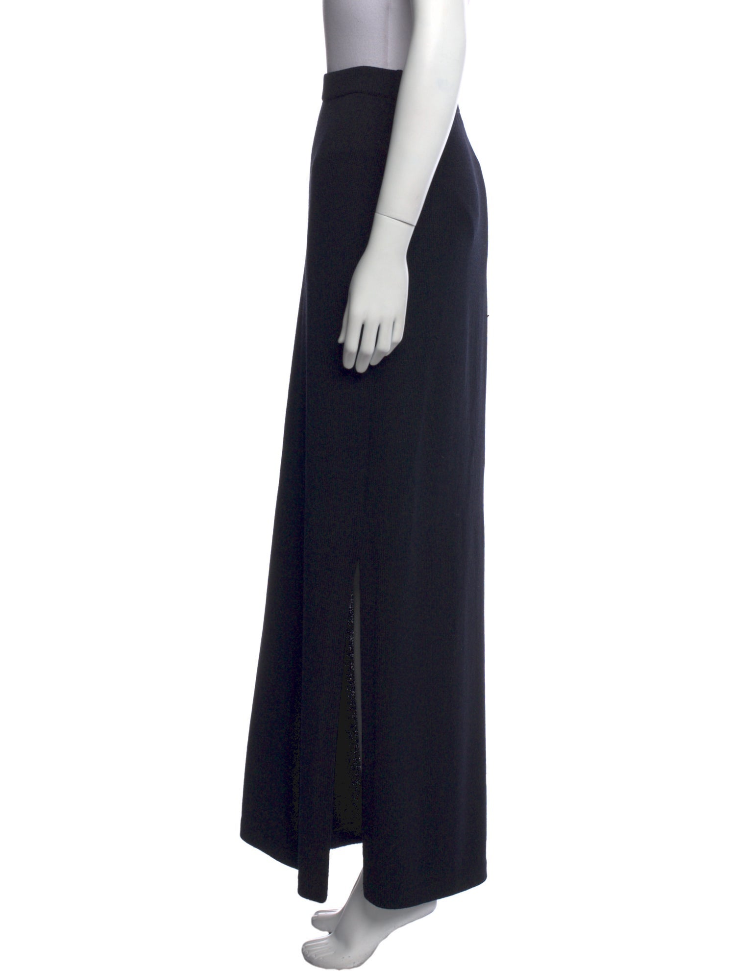 St. John Cutout Accent Long Skirt