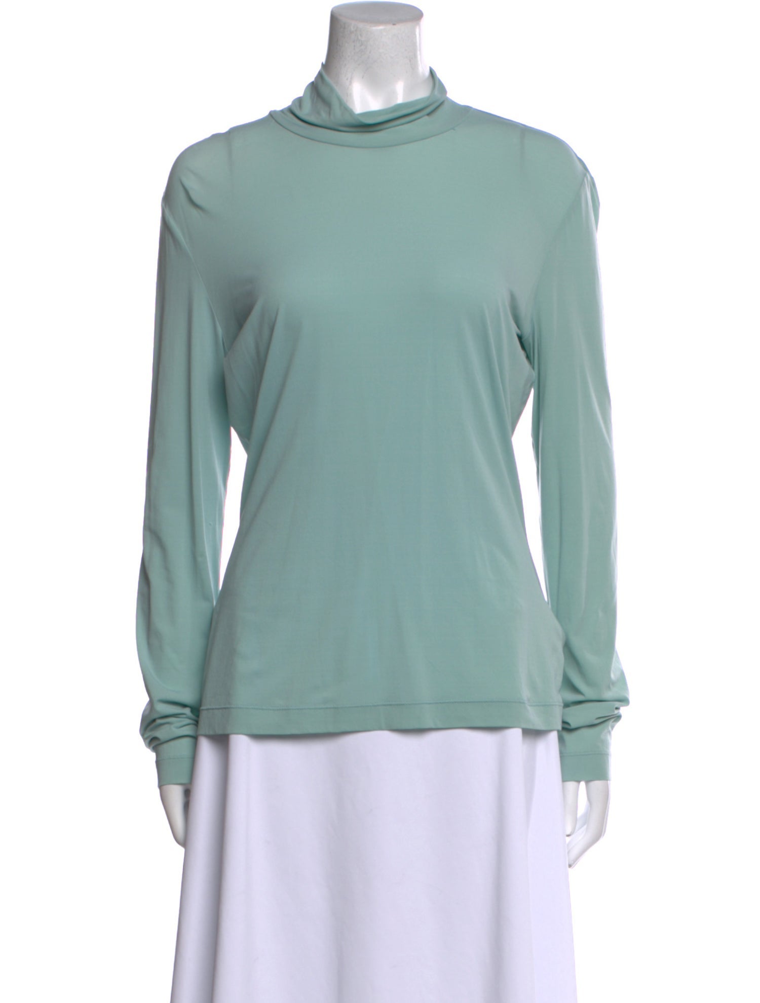 St. John Turtleneck Long Sleeve Sweatshirt