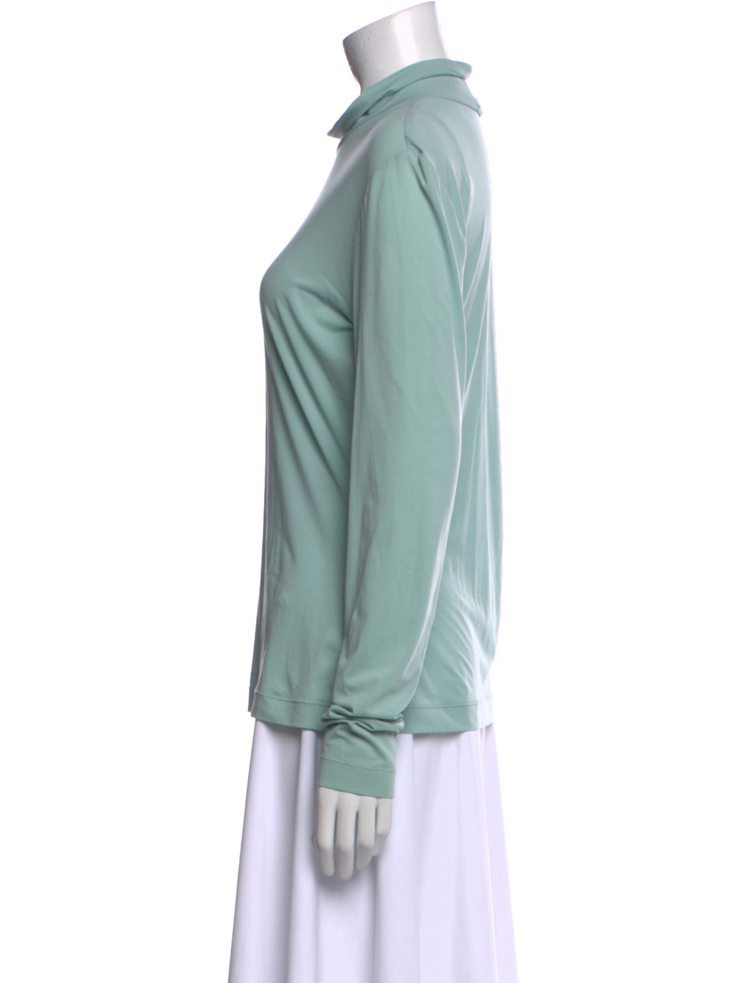 St. John Turtleneck Long Sleeve Sweatshirt